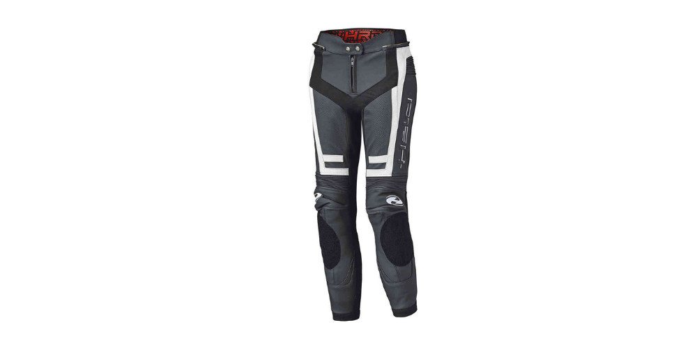 Held Biker Fashion Motorradhose Rocket 3.0 Damen Motorrad Lederhose Knieprotektoren enthalten