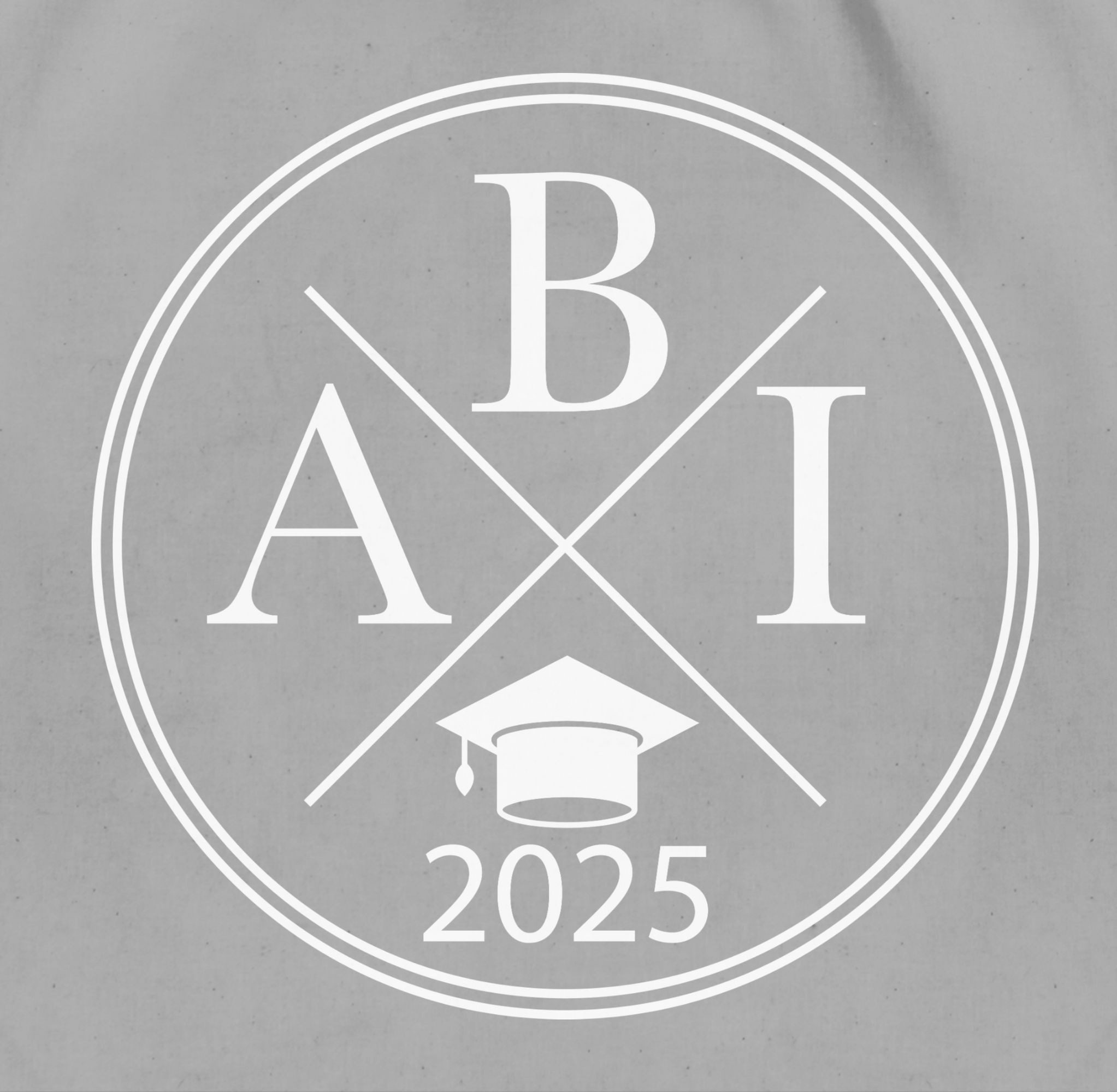 Shirtracer Turnbeutel Abi 2025 Hipster X, günstig online kaufen