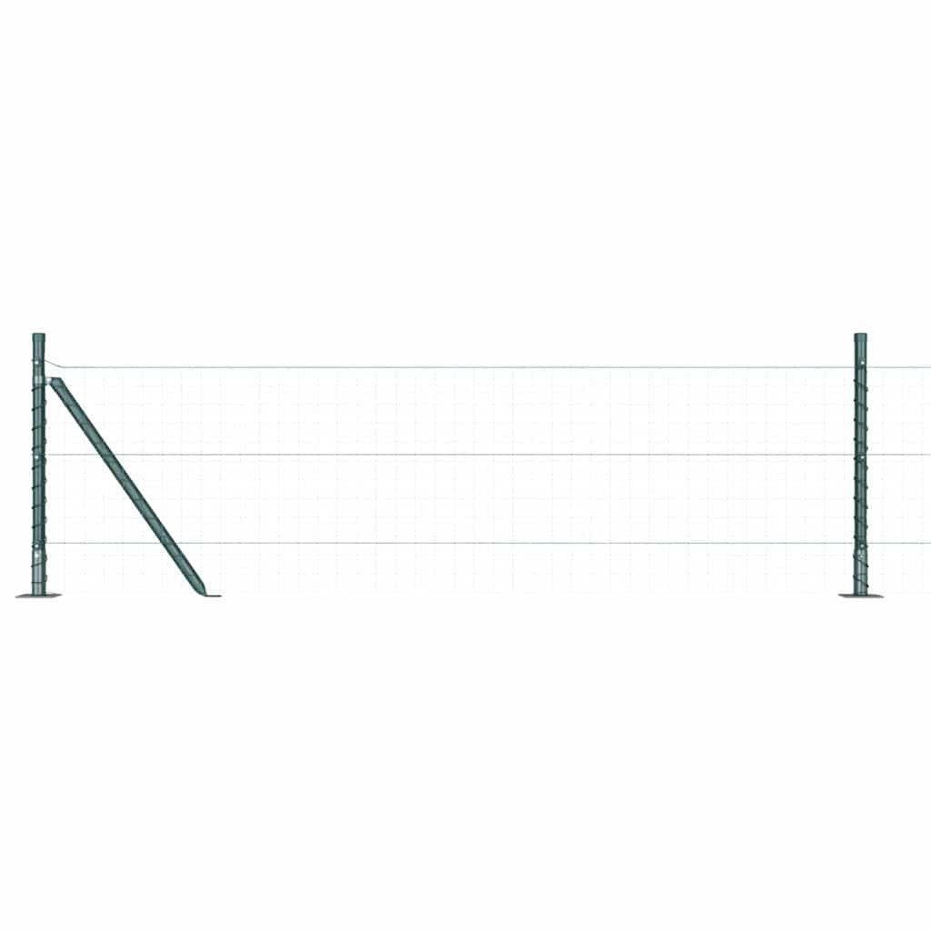 vidaXL Zaunpfosten Zaunpfosten 13 pcs Grün günstig online kaufen