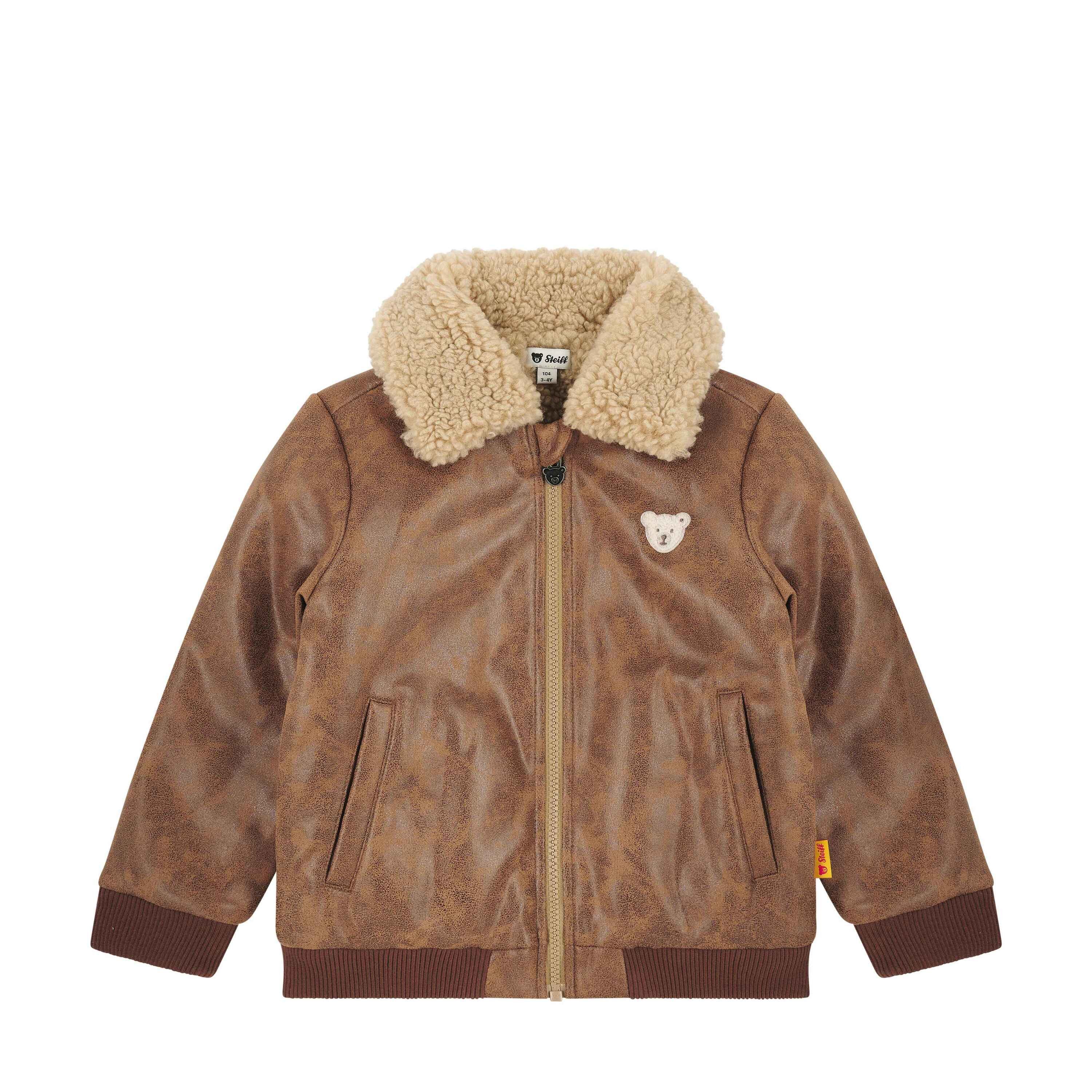 Steiff Outdoorjacke Jacke Woodland, gefüttert, wattiert