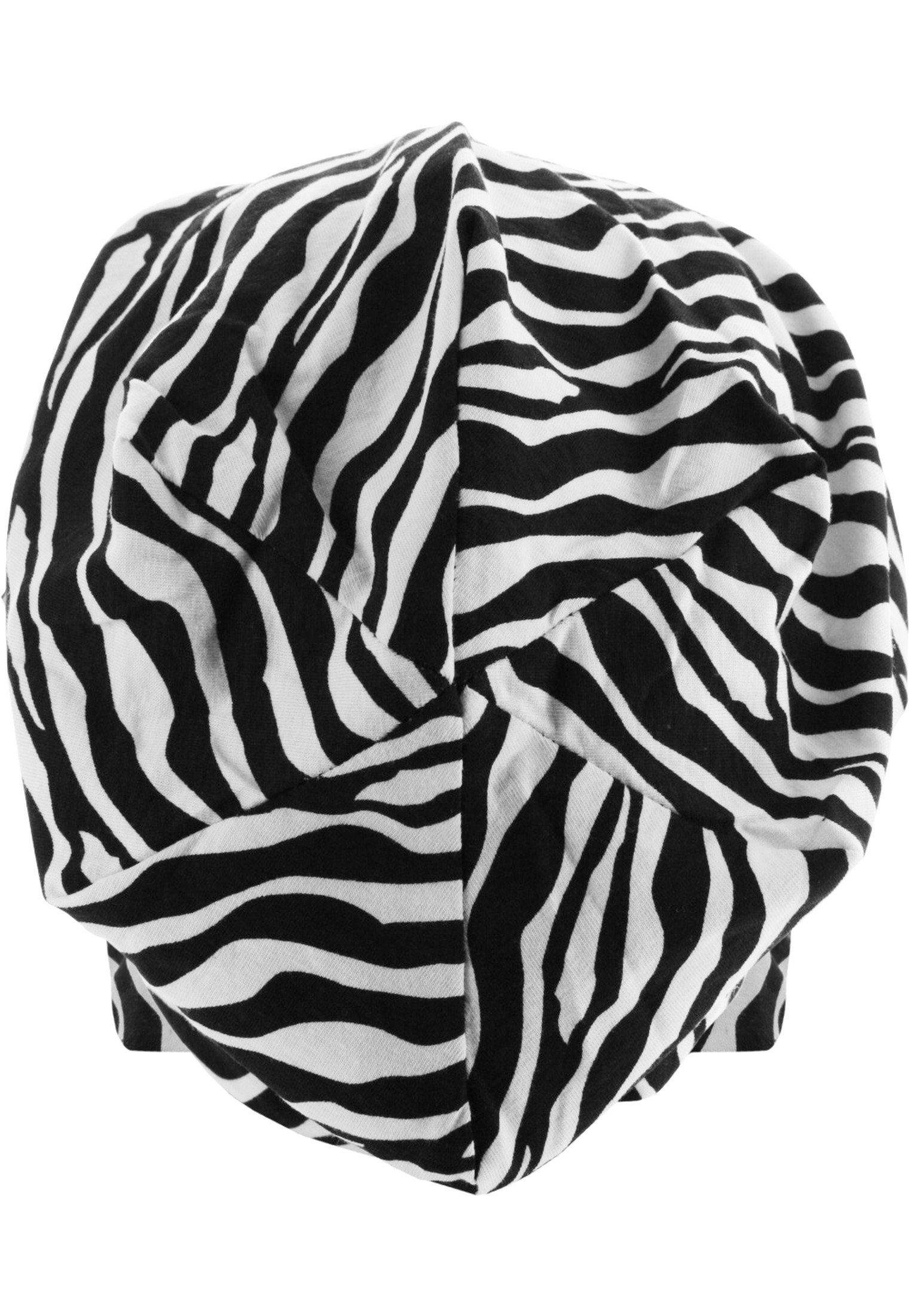 Beanie Accessoires Beanie zebra/black (1-St) Jersey MSTRDS Printed