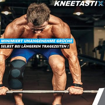 MAVURA Kniebandage KNEETASTIX Anti Rutsch Kniebandage für Sport & Fitness, Knieschoner Kniestütze Sportbandage Knie Schutz Bandage