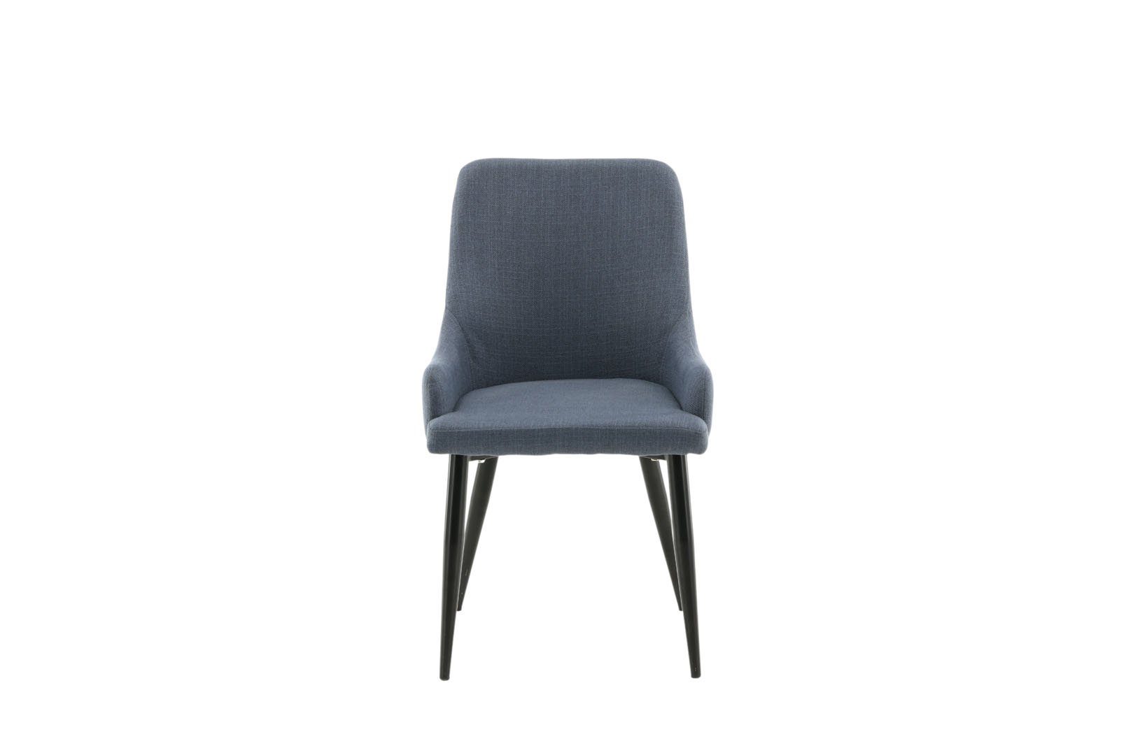 ebuy24 Esszimmerstuhl 2er Set Plaza Esszimmerstuhl blau, schwarz. (1 St) | Stühle