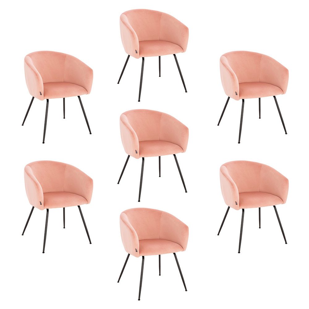 HOME DELUXE Polsterstuhl Esszimmerstuhl ARIA Samt günstig online kaufen