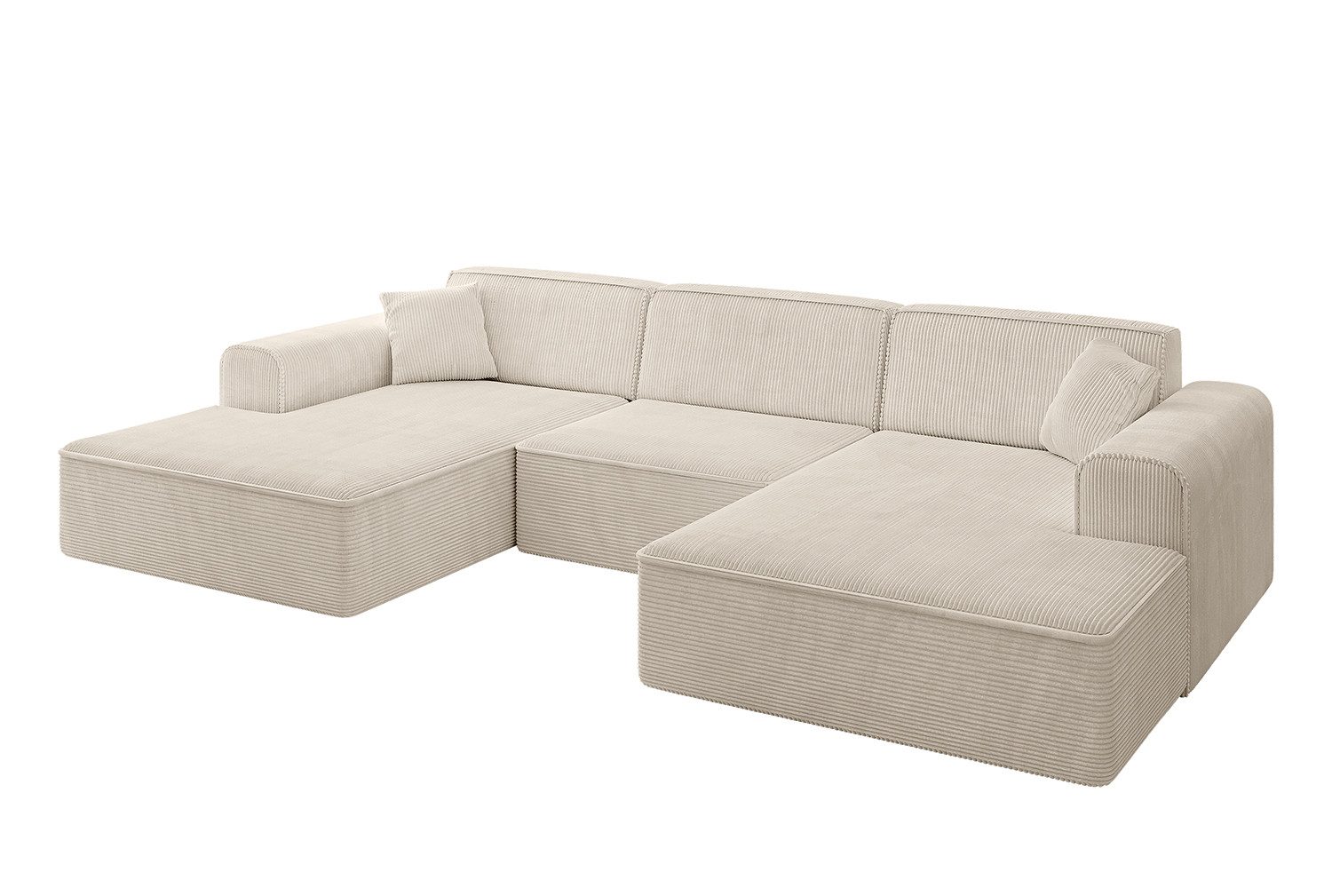 ALTDECOR Wohnlandschaft IREA-U1-v3, Sofa Praktische Bequeme Funktionsecke C günstig online kaufen