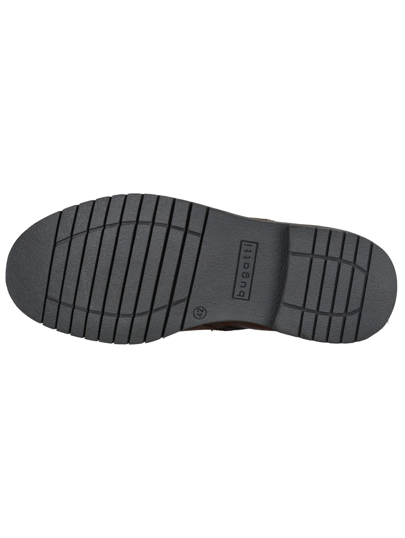 bugatti bugatti Stiefelette Leder Schnürstiefelette