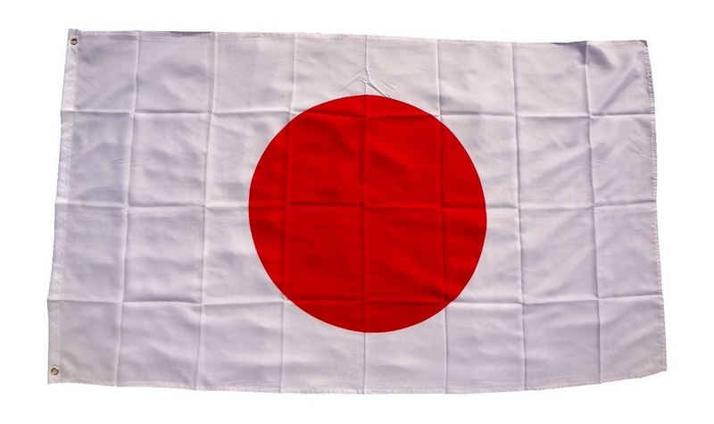 trends4cents Flagge Flagge 90 x 150 cm Hissfahne Bundesland Sturmflagge Hissfahne (Japan), für Fahnenmaste