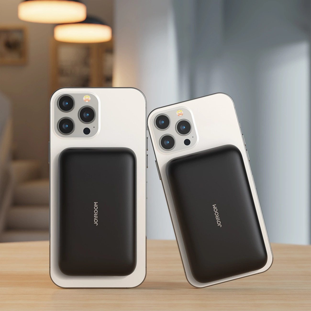 JOYROOM Powerbank JR-W020 20W 10000mAh MagSafe + USB-A - USB-C Kabel 0,25m Powerbank