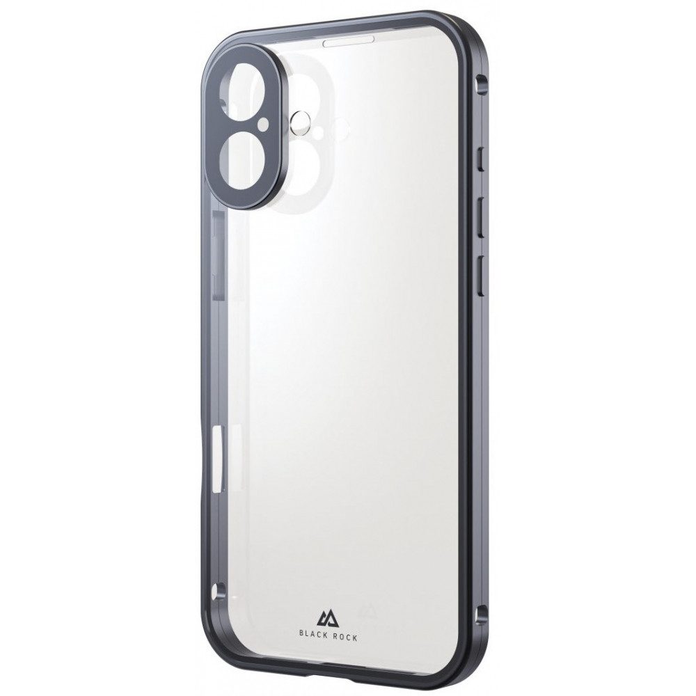 Black Rock Handyhülle Black Rock Cover 360° Glass für iPhone 16 Plus - Schutz. 6,7 Zoll