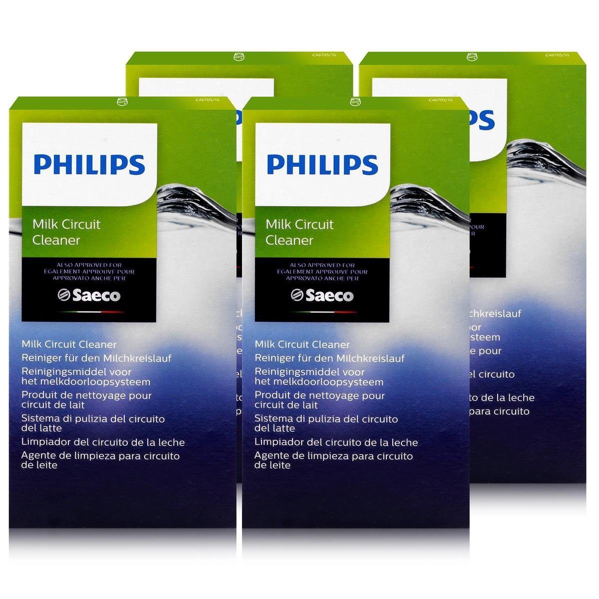 Philips Saeco Reiniger für Milchkreislauf 6x2g - CA6705/10 (4er Pack) Milchsystem-Reiniger