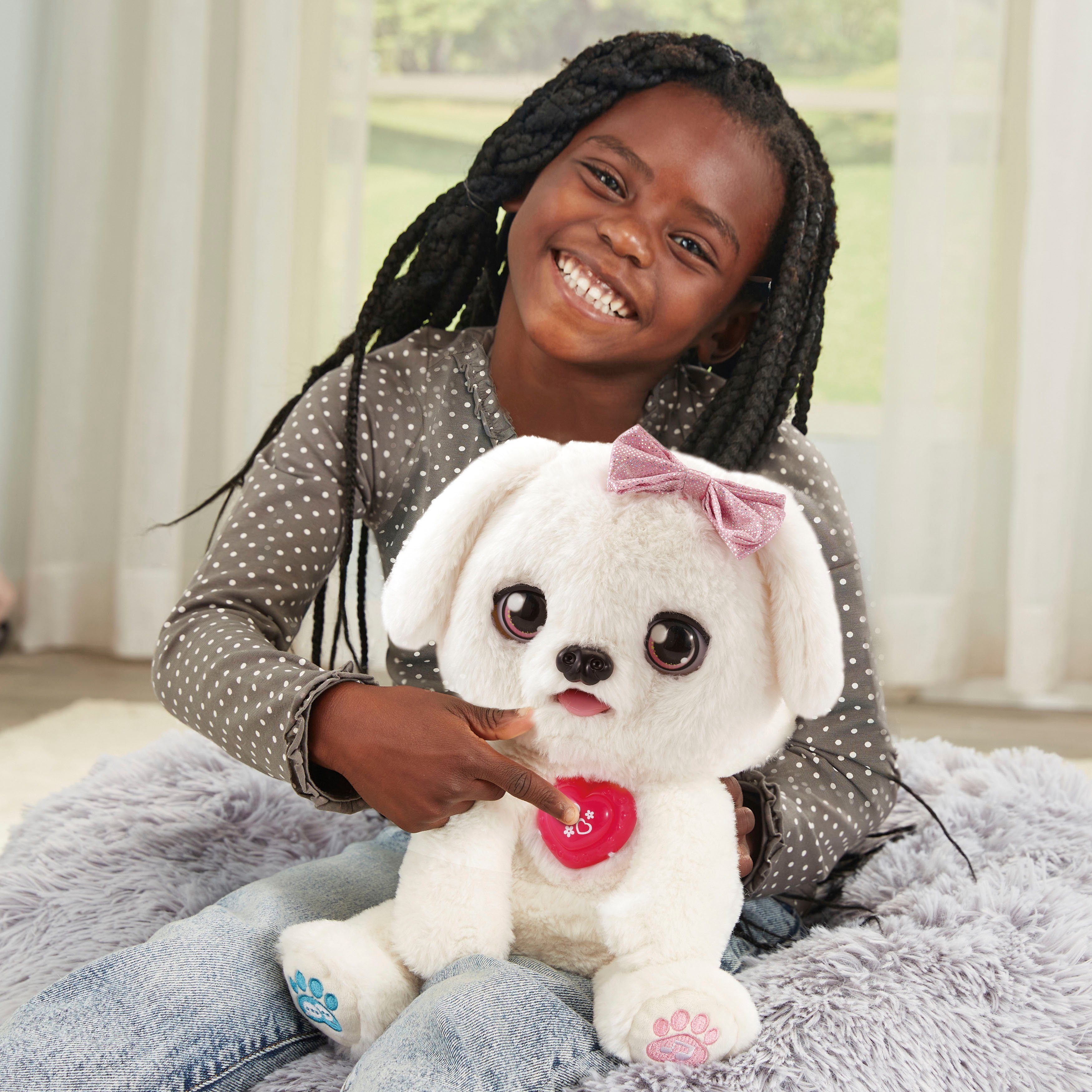 Vtech® Plüschfigur KidiFriends Schlecki, das Kuschel-Hündchen, mit Licht- u günstig online kaufen