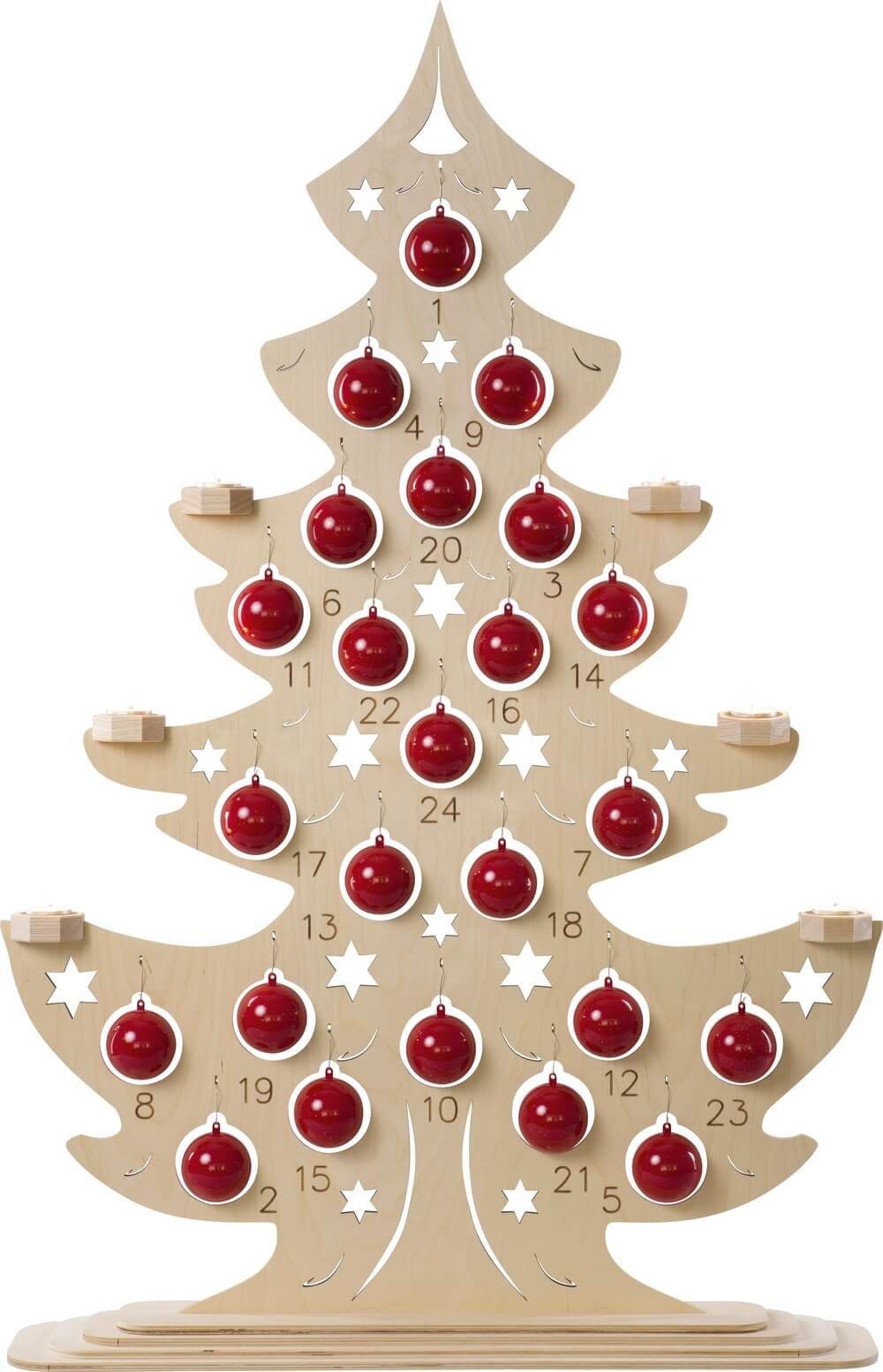 Weigla Schwibbogen, W-WK1B 4260340977004 Weihnachtskalender Baum von Weigla | Schwibbögen