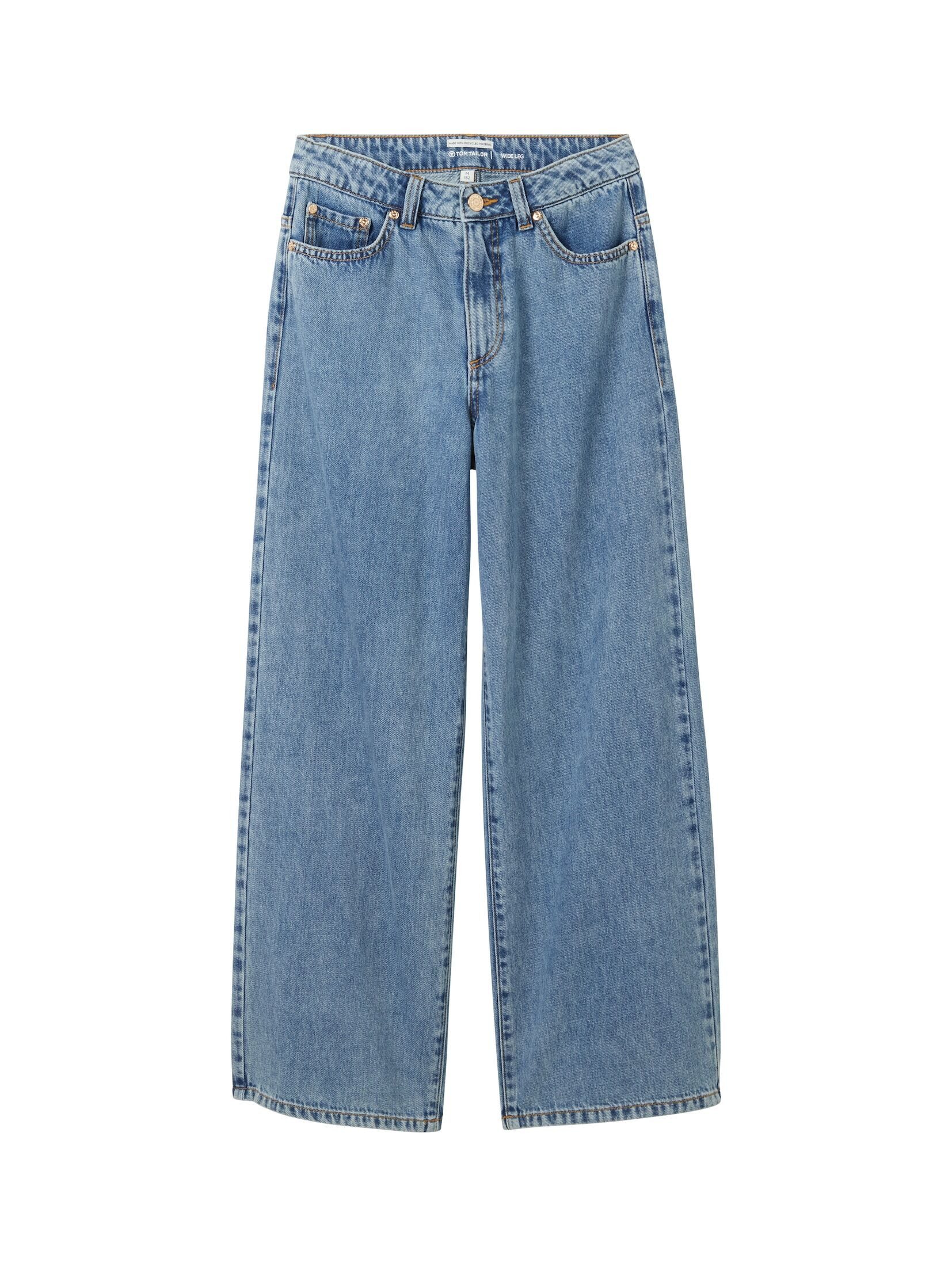 mid stone bright blue denim