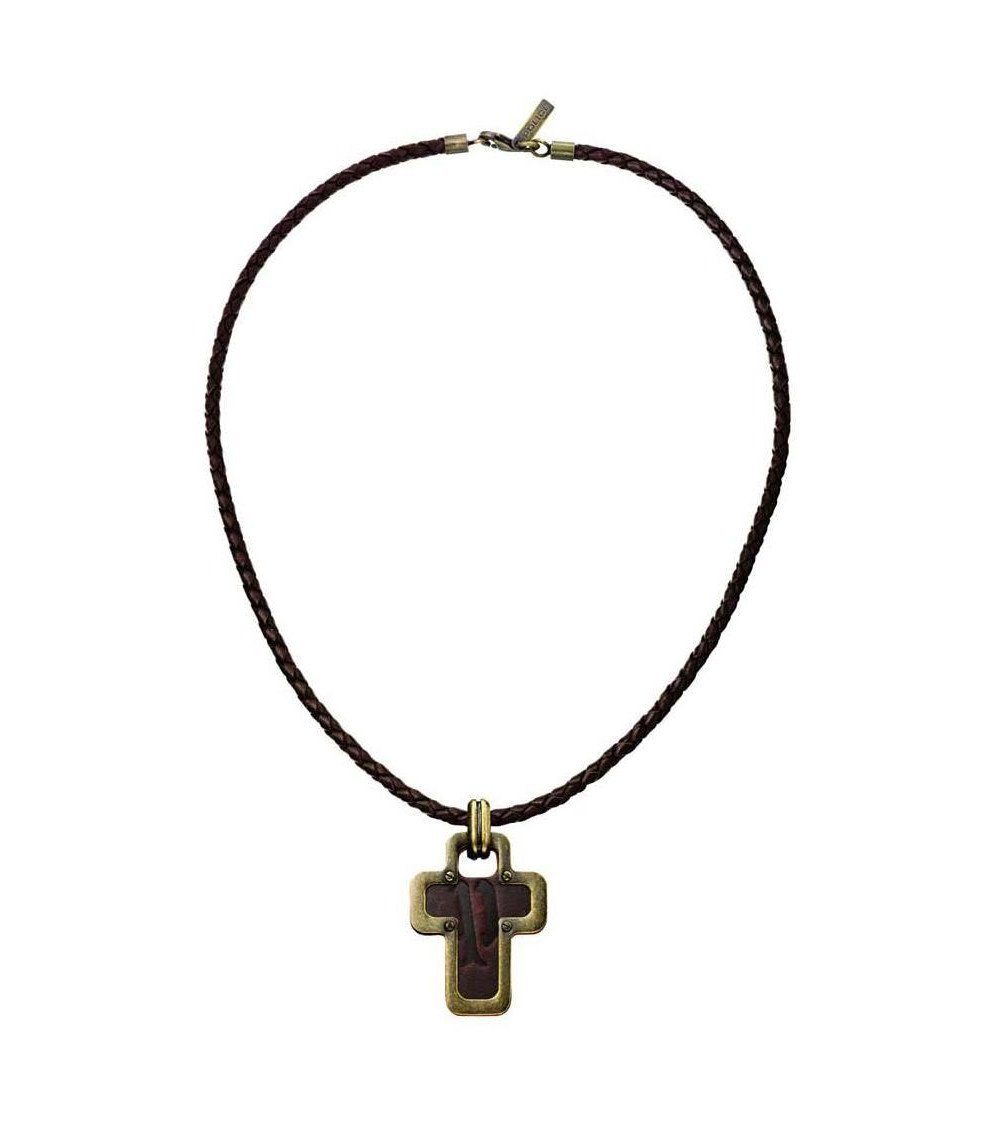 Police Kette mit Anhänger PJ21120PLG-03...