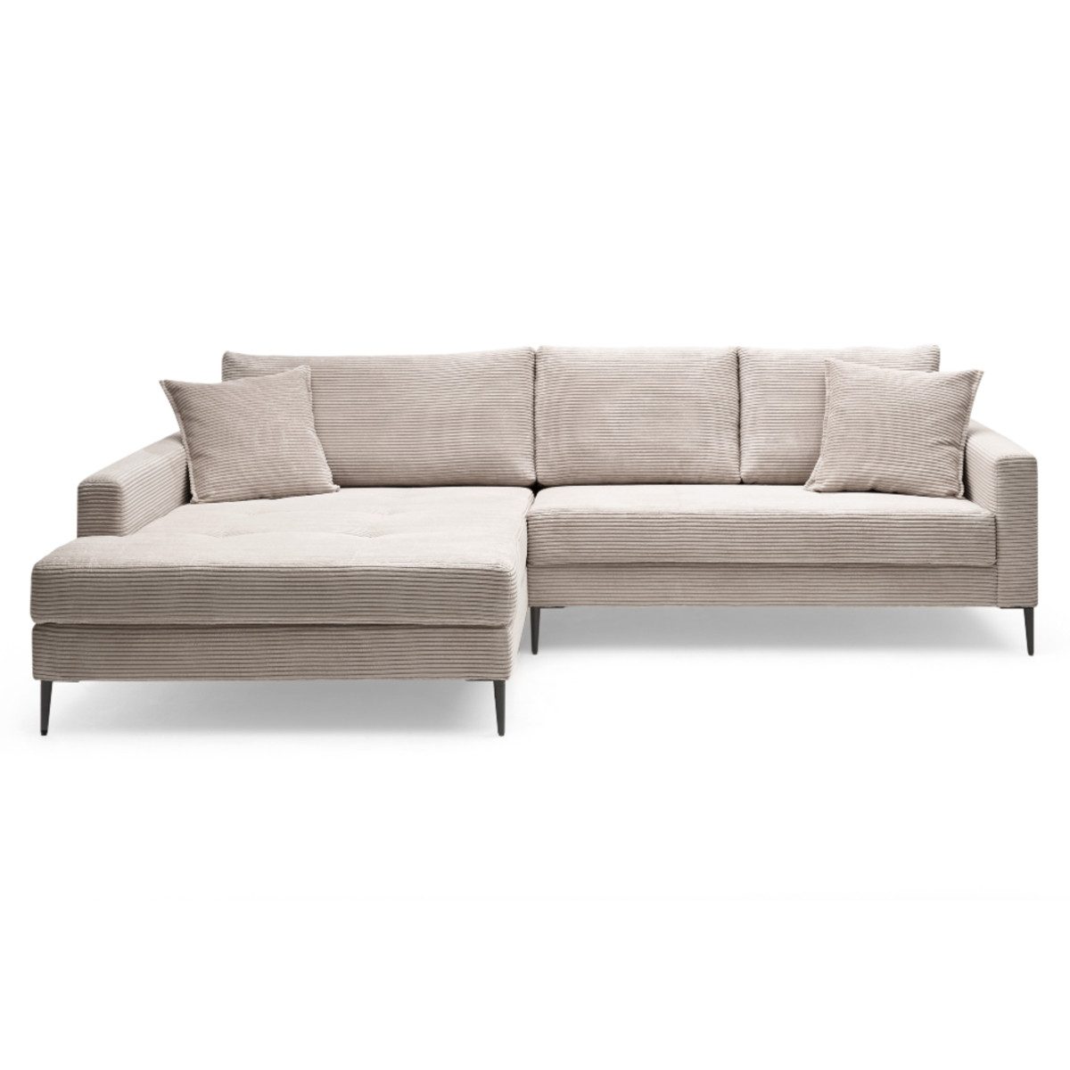 Liadomo Ecksofa Hilary, Cordbezug, verschiedene Farben, günstig online kaufen