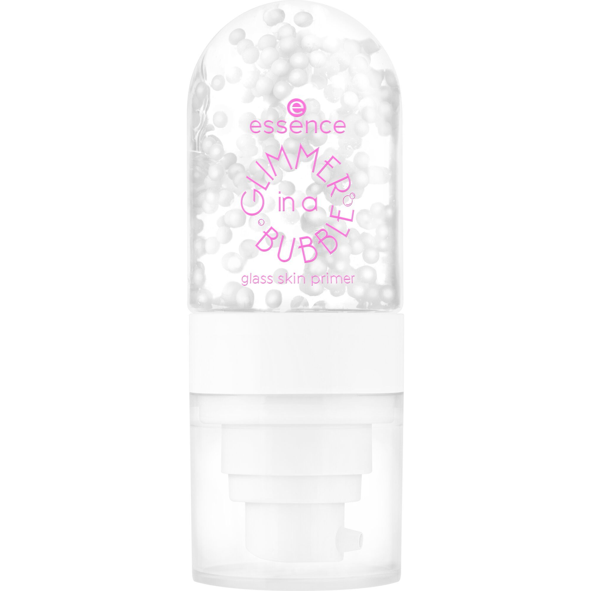 Essence Primer GLIMMER IN A BUBBLE glass skin primer, 3-tlg.
