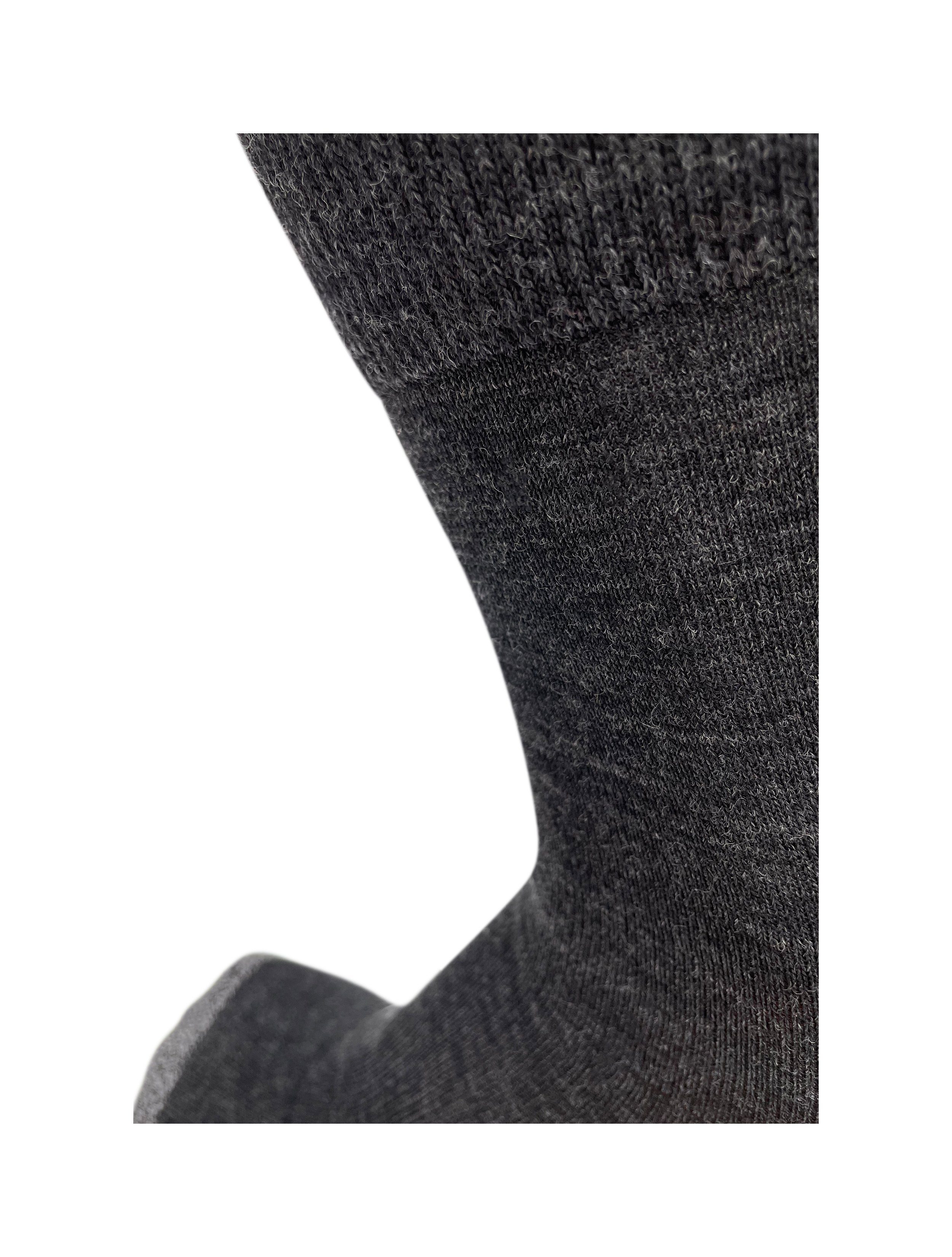 DRASSN Wandersocken Vohenstrauß Herren und Damen (1-Paar) aus Merino Wolle, mit druckfreiem Bündchen und Blasenschutz