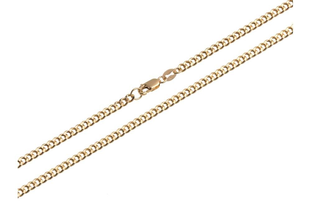 Silberkettenstore Goldkette Panzerkette 3mm - 585 Gold, Länge wählbar von 4 günstig online kaufen