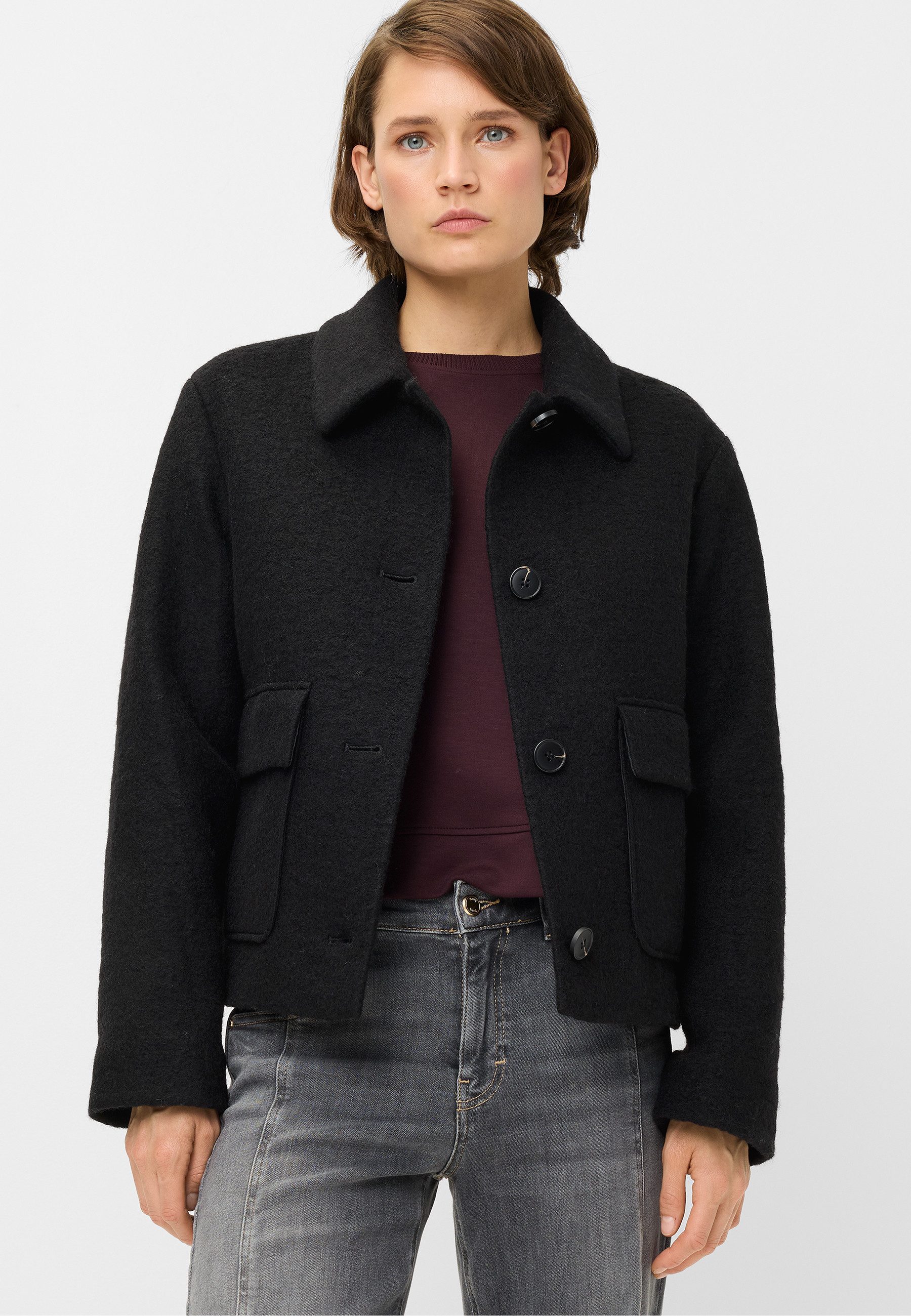 Fuchs Schmitt Wolljacke Wollmischung, Regular Fit