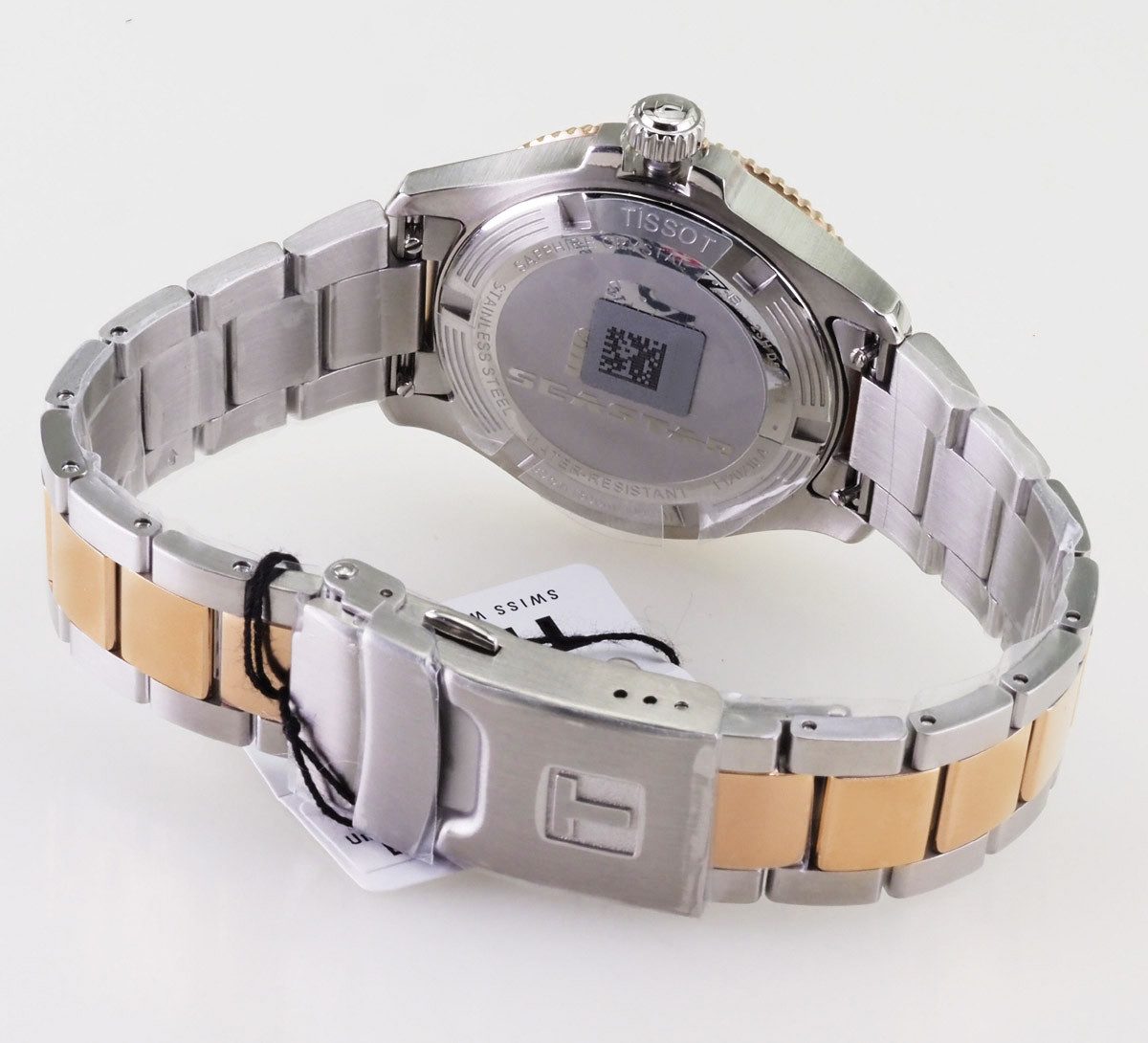 Tissot Schweizer Uhr Damen Uhr 36 mm Ø Seastar T1202102211100 30 ATM