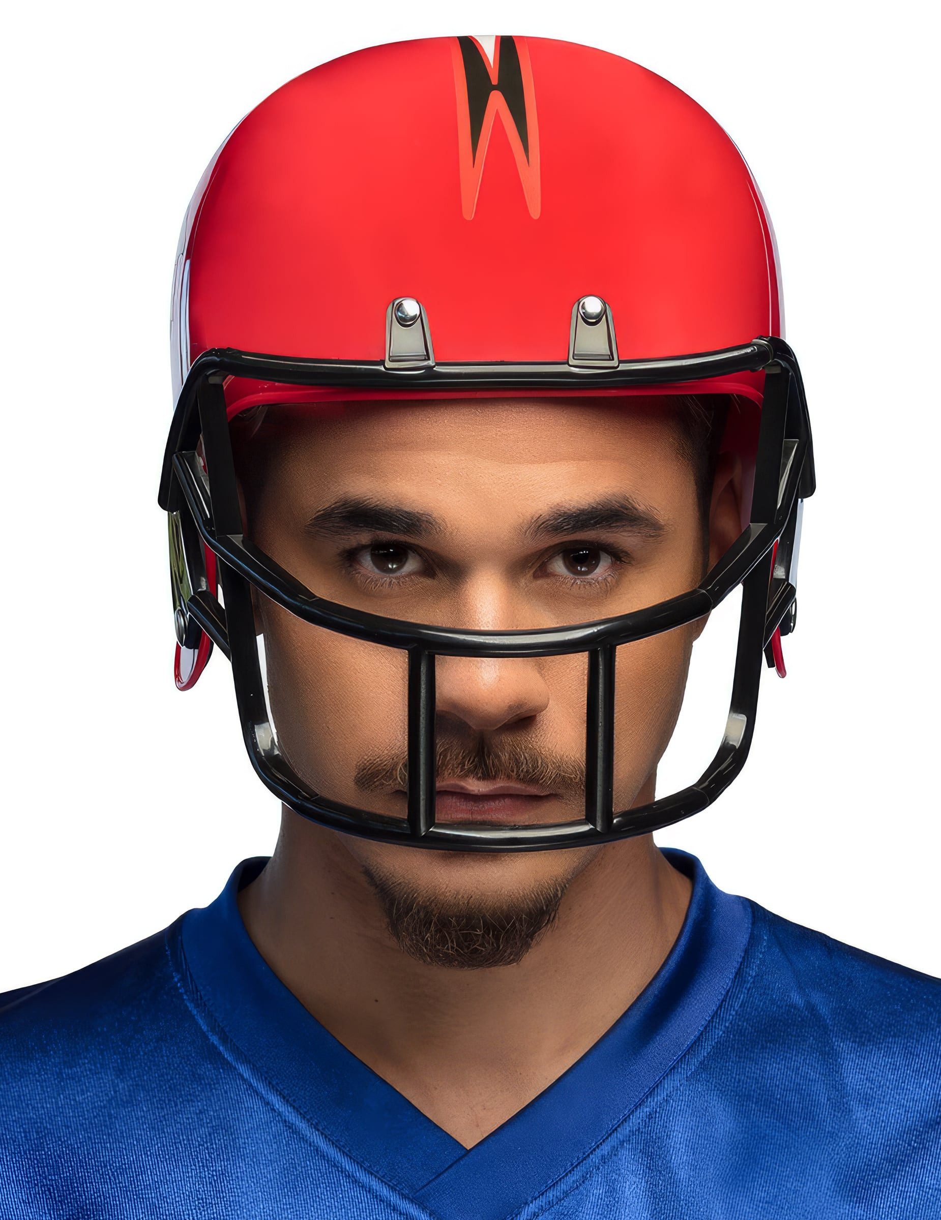 Boland Kostüm Football-Helm für Herren Faschings-Accessoire rot