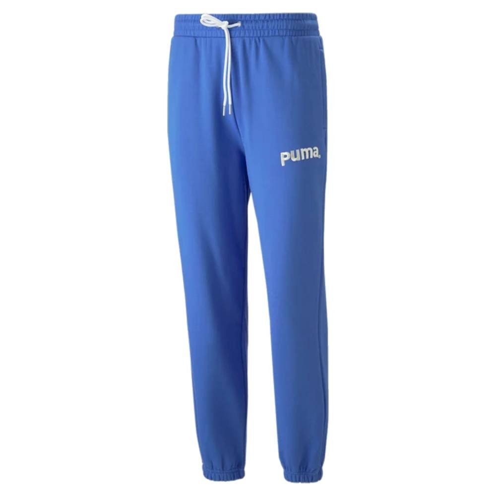 PUMA Jogginghose Hose Puma Team Sweatpants TR elastischer Hosenbund mit Kordelzug