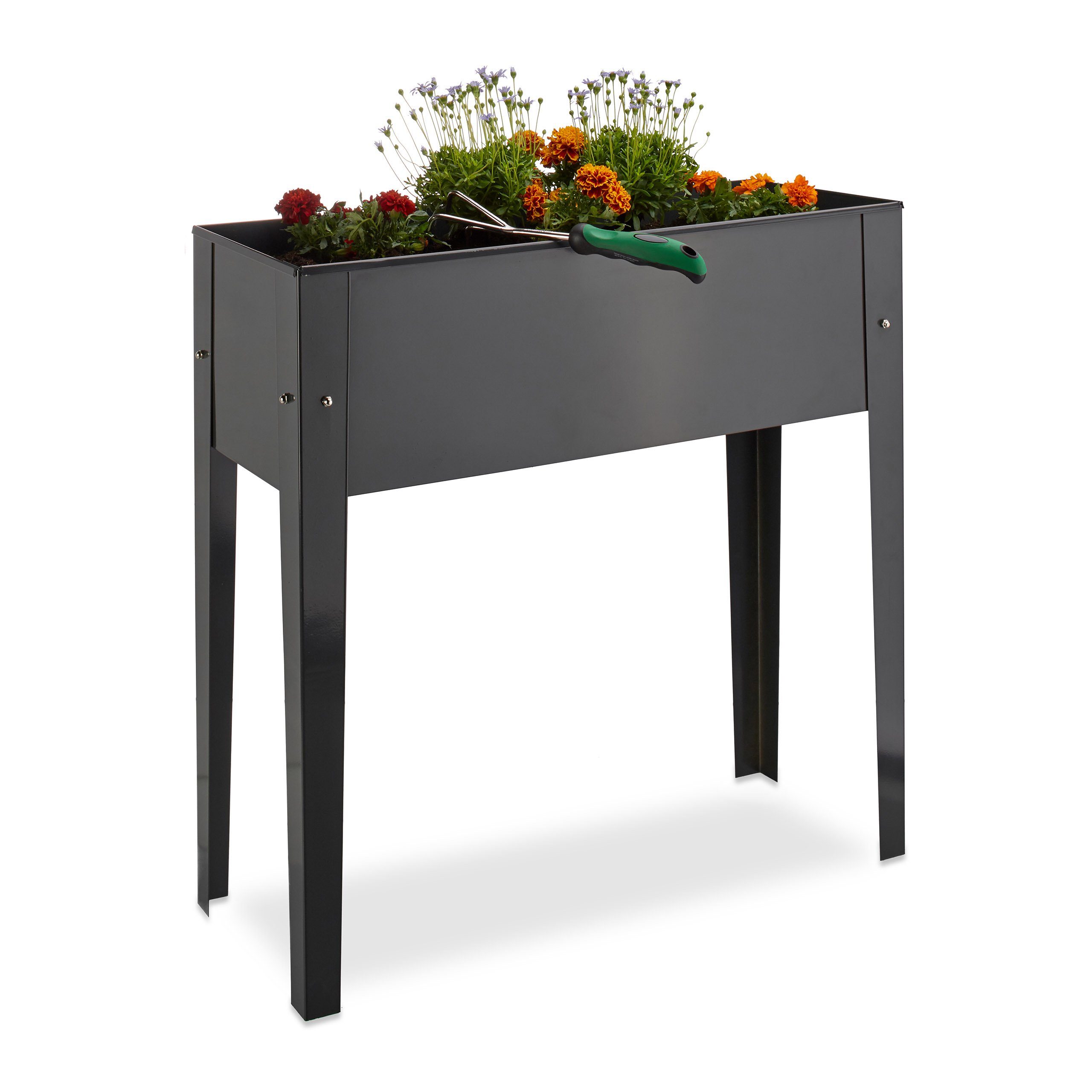 relaxdays Hochbeet »Hochbeet schmal aus Metall« OTTO