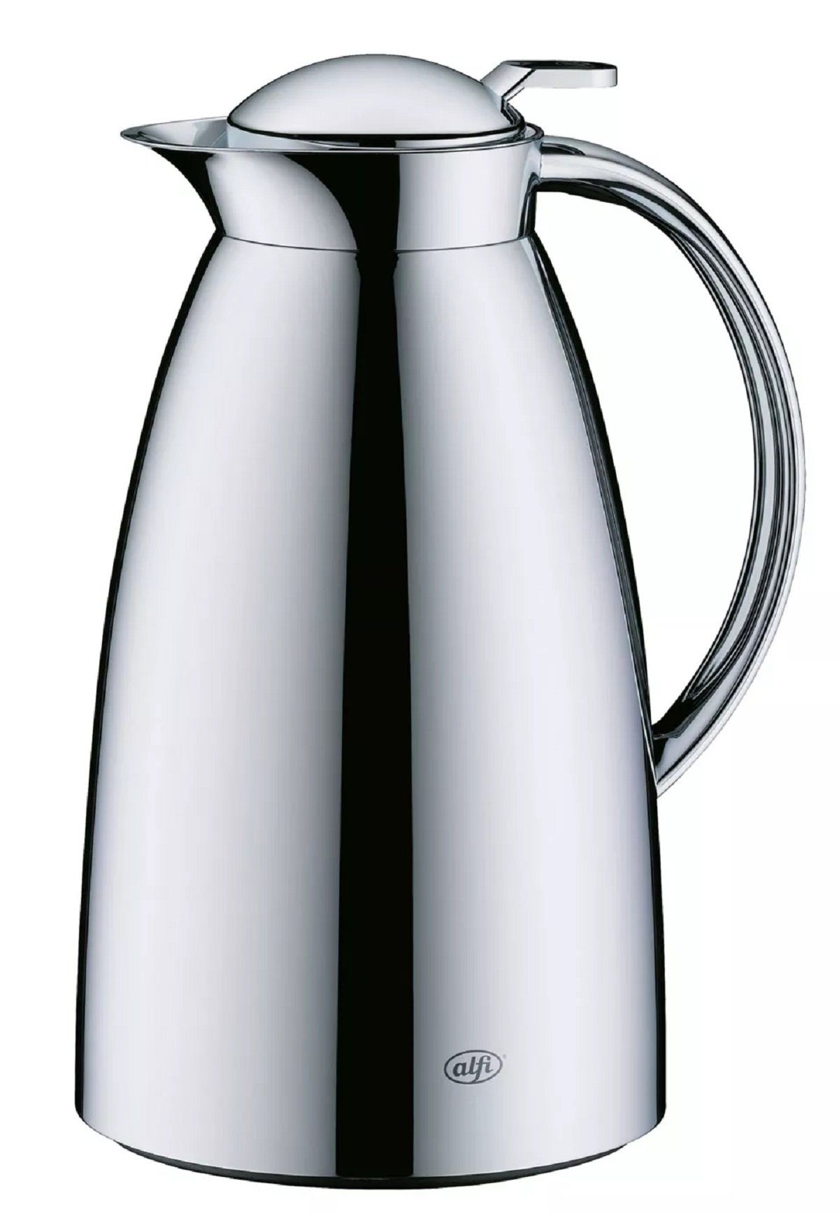 Alfi Kaffeeservice alfi, Isolierkanne Gusto Edelstahl poliert 1 Liter (1-tlg), Edelstahl