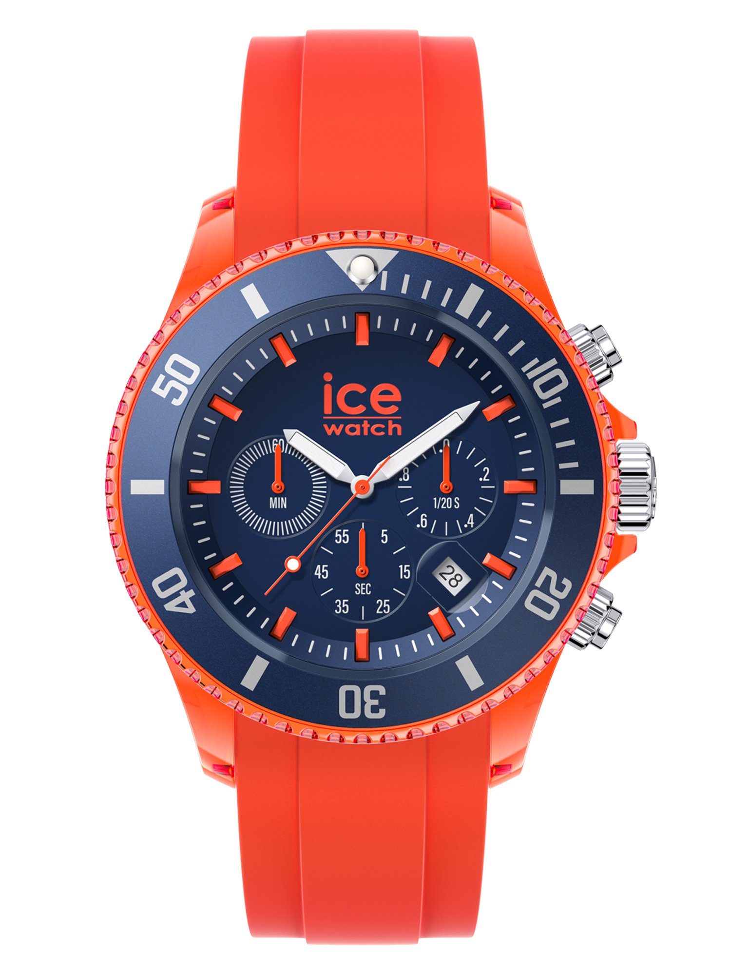 Chronograph chrono - large - Extra ICE Orange CH, 019845 - ice-watch blue