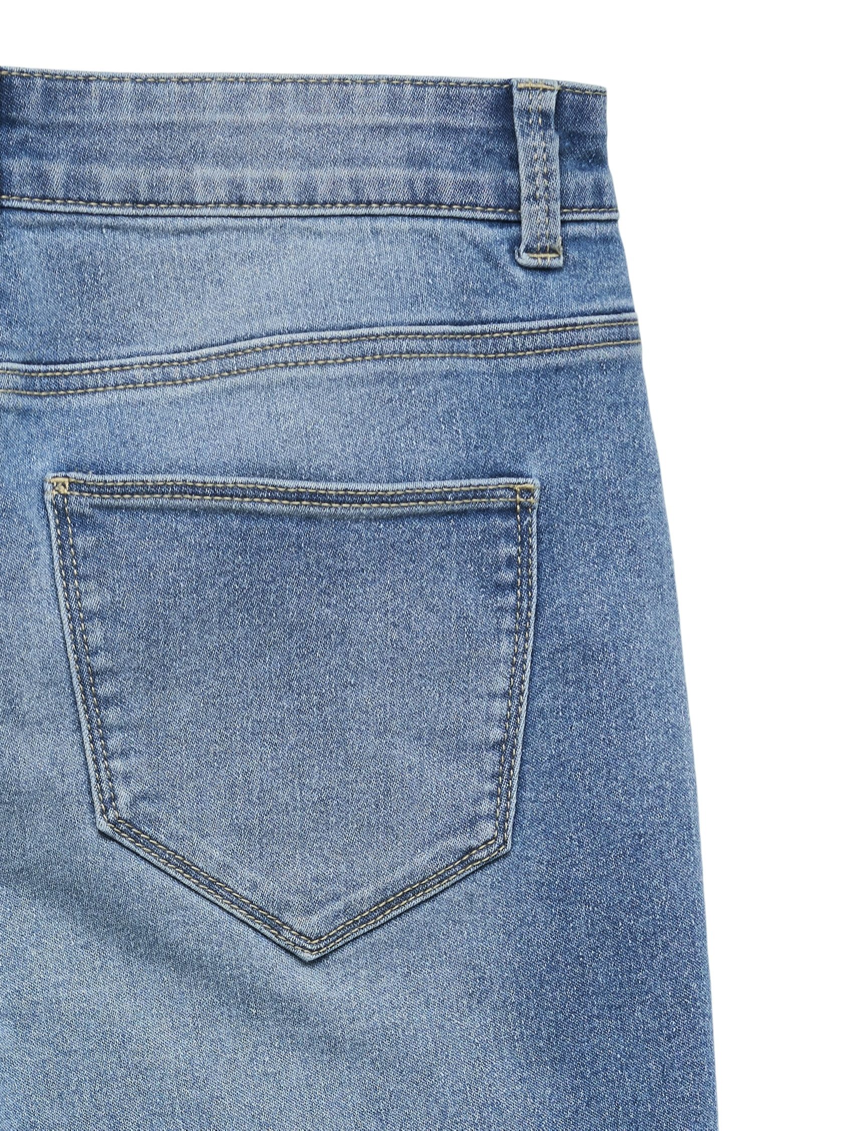 Vero Moda Bequeme Jeans VMELLY MR KNICKERS DNM MIX NOOS günstig online kaufen