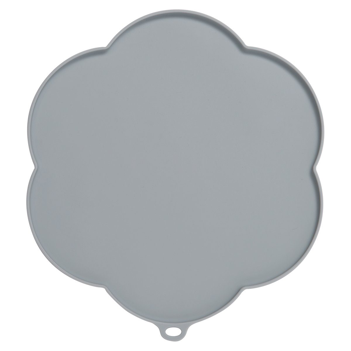 Catit Napfunterlage Silikonmatte Blume grau