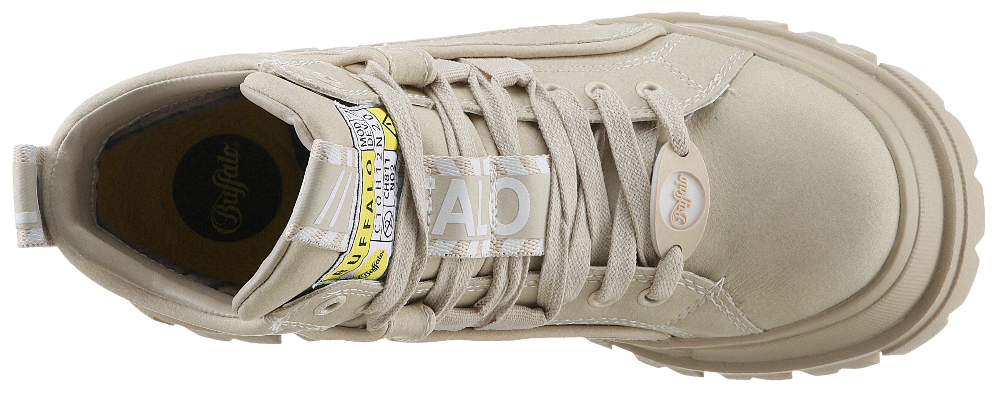 Buffalo ASPHA NC MID Schnürboots Schnürstiefelette, High Top Sneaker mit weicher Schaftrandpolsterung