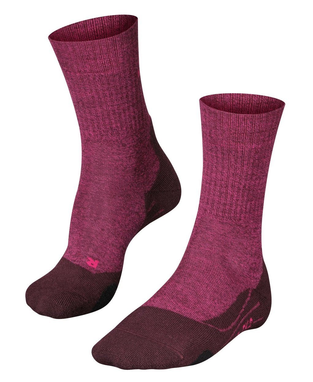 FALKE Wandersocken TK2 Explore Wool (mittelstarke Polsterung) burgundrot Da günstig online kaufen