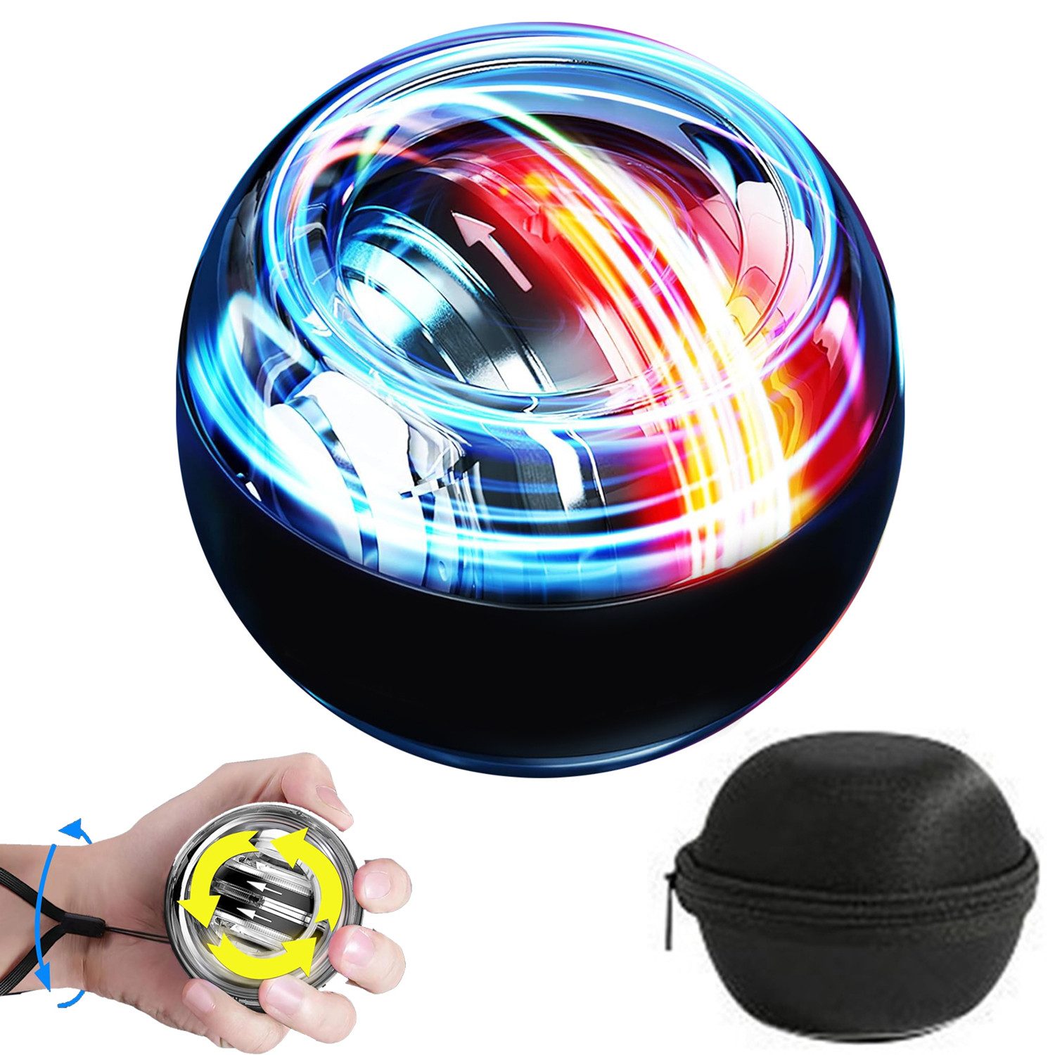 Handmuskeltrainer Handgelenk-Power-Gyro-Ball Handmuskeltrainer