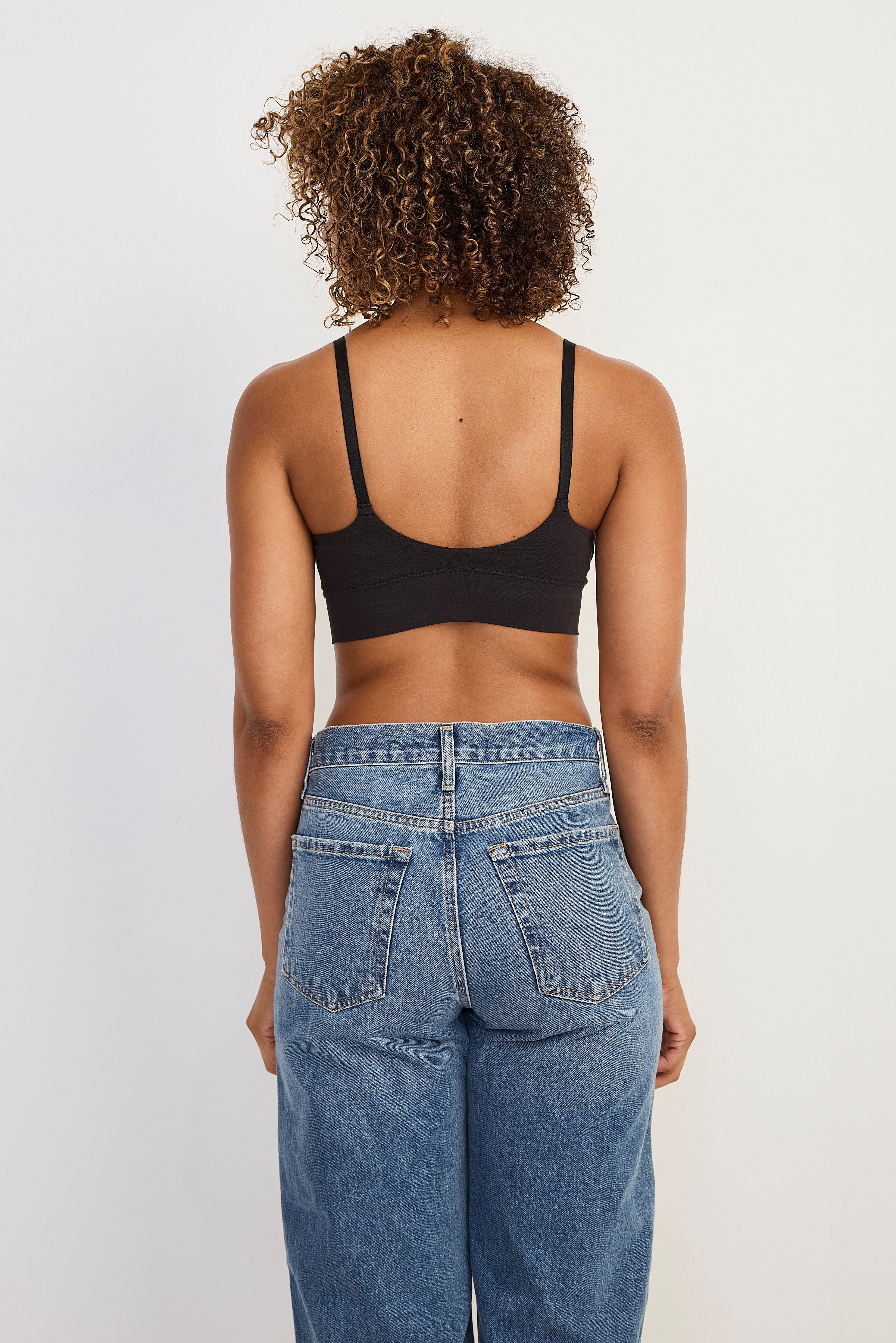 Jockey Bralette Seamfree Comfort (2er Pack) tiefer V-Ausschnitt, schmale Träger, ohne Seitennähte – Bild 5 von 5