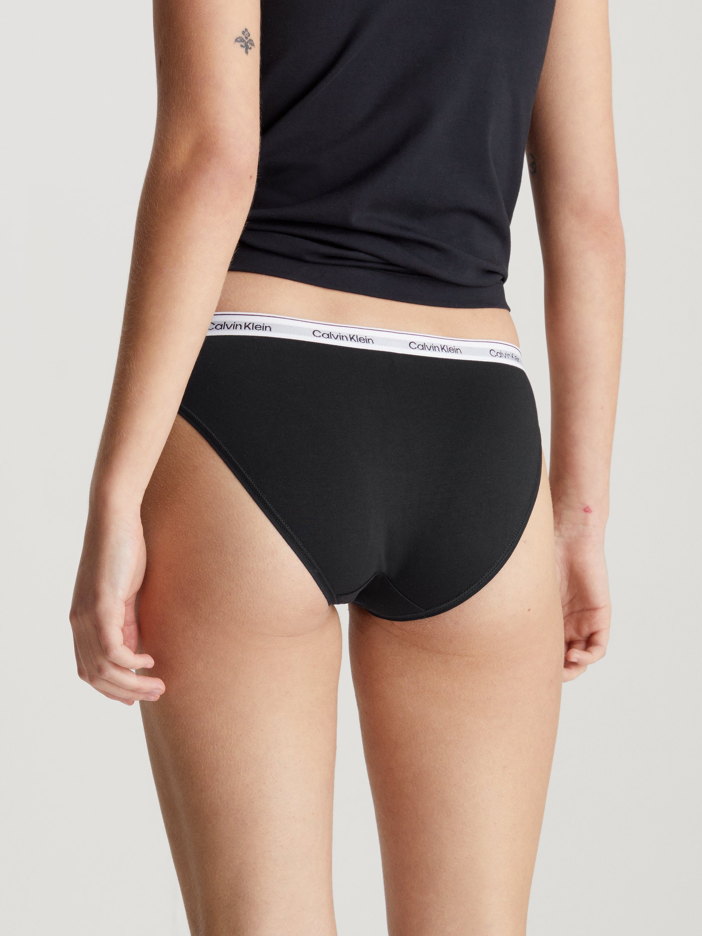 Calvin Klein Underwear Bikinislip 5 PACK BIKINI (LOW-RISE) (Packung, 5-St., 5er-Pack) mit Logobund