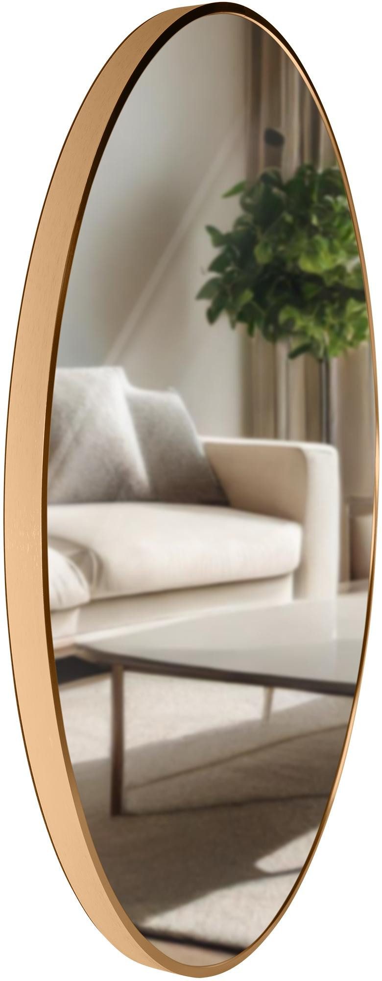 CLP Wandspiegel Elsie (1er), Rund, Modern, 30 / 45 / 60 / 80 cm Metallrahmen – Bild 5 von 5