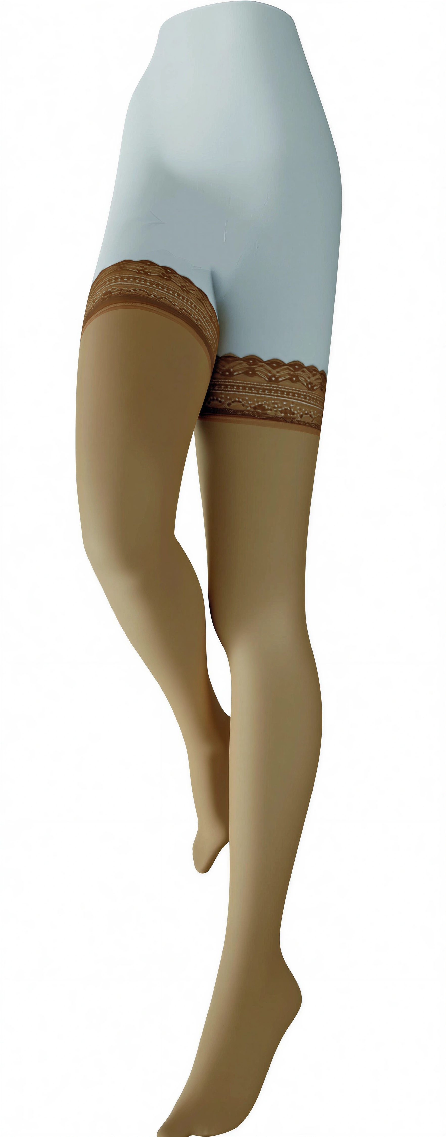 KUNERT Kniestrümpfe Damen Mystique (Packung, 1-Paar, 1 Paar) transparent & matt