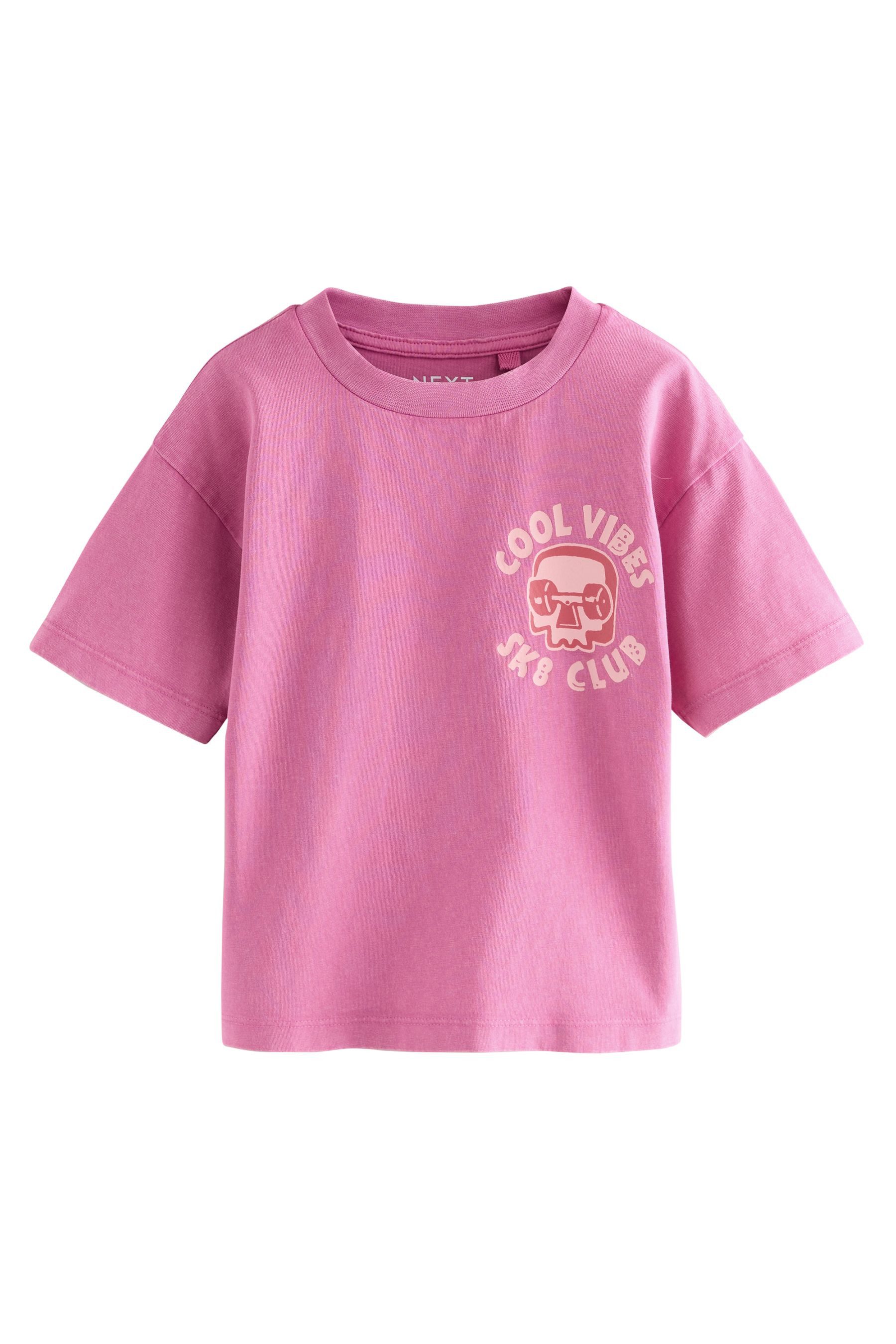 Next T-Shirt Kurzarm-T-Shirt mit Grafik-Print aus günstig online kaufen