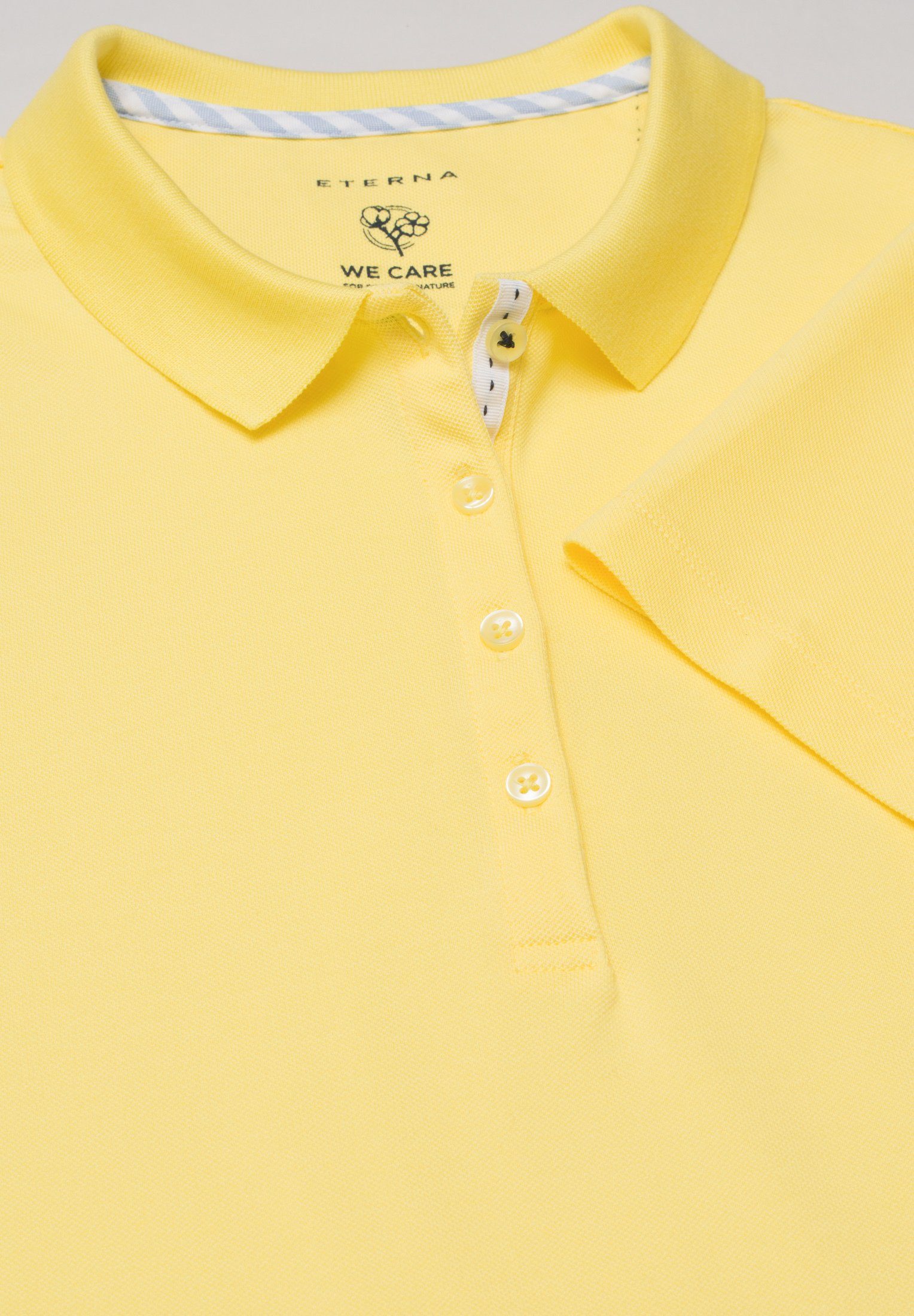 Eterna FIT REGULAR gelb Poloshirt