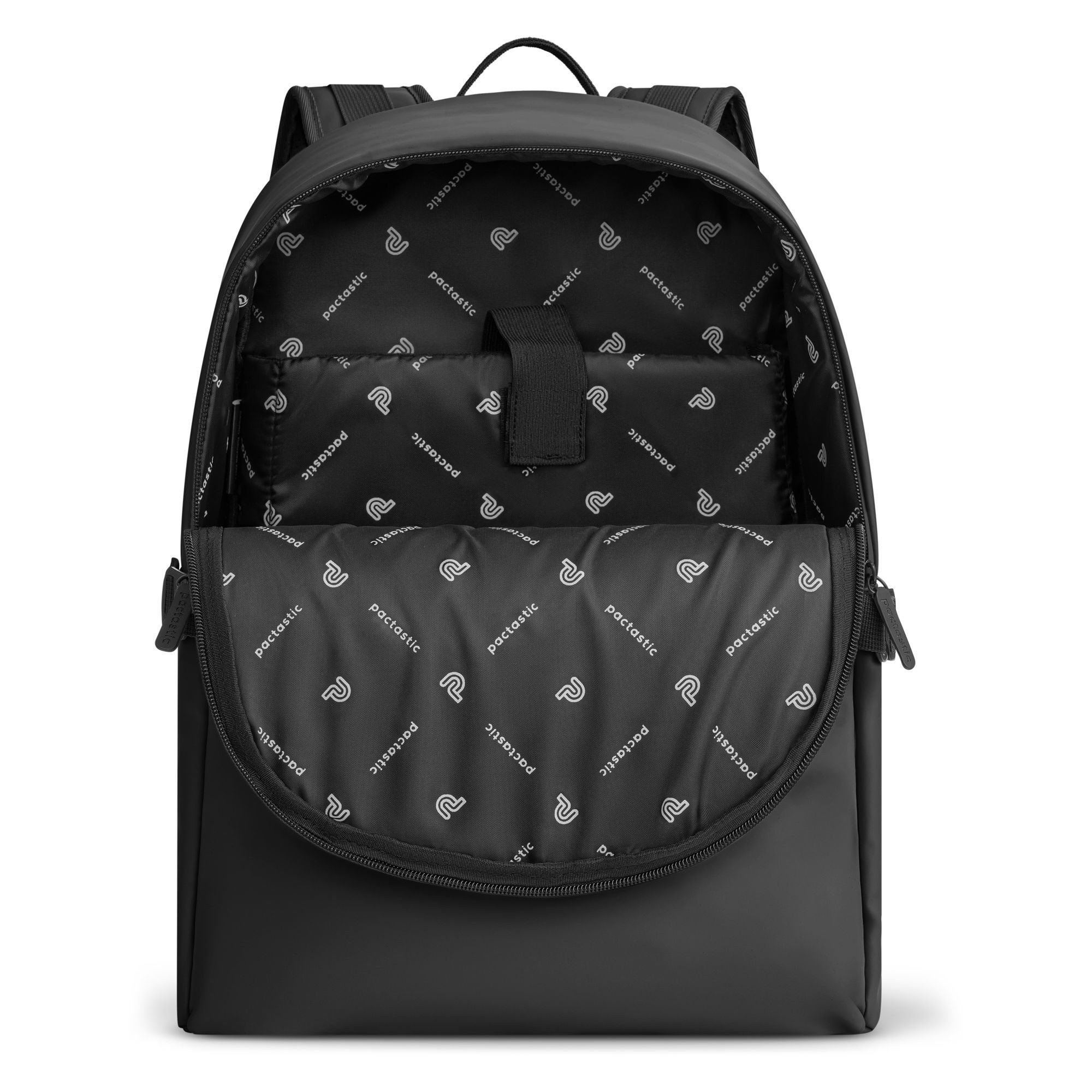 Tech-Material black Veganes Daypack Pactastic Collection, Urban