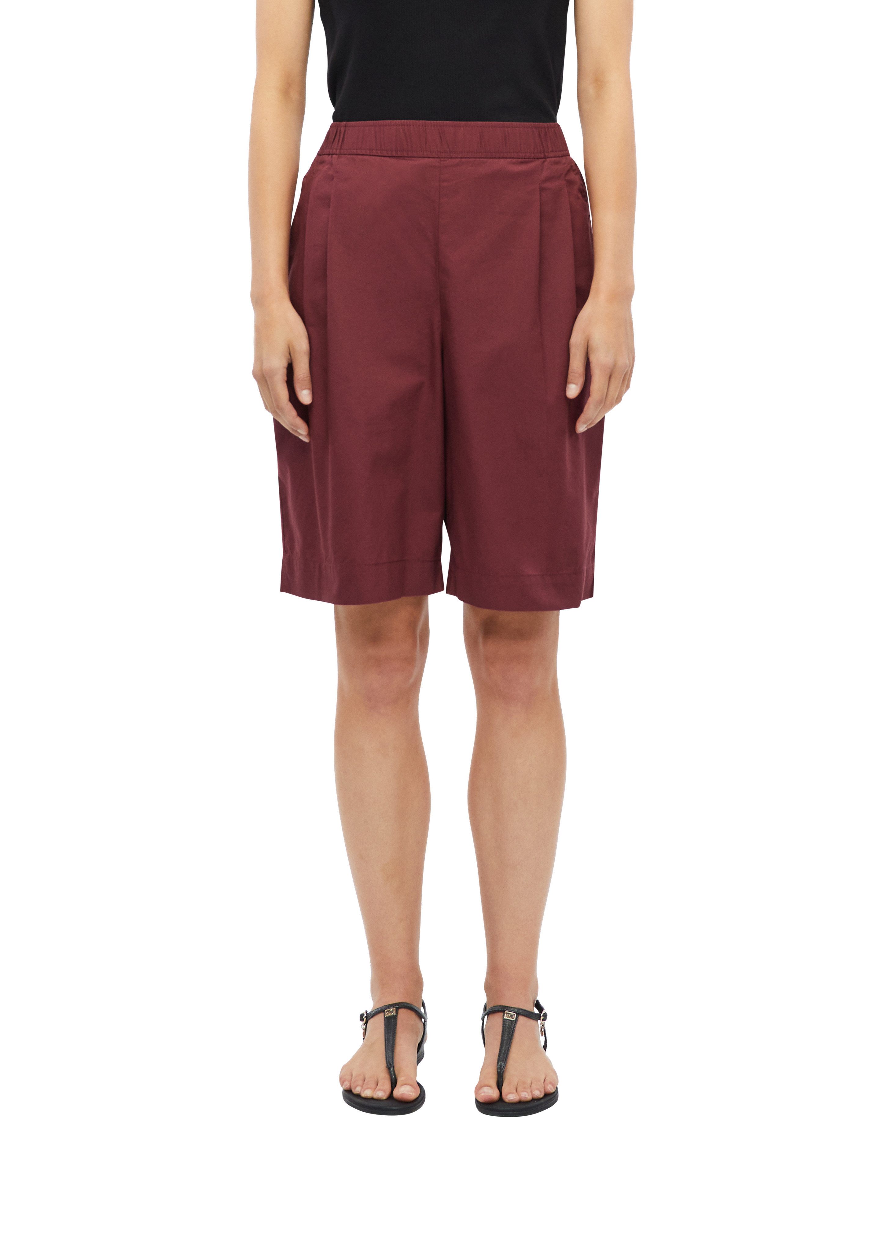 s.Oliver Bermudas Lange Shorts mit Gummizug