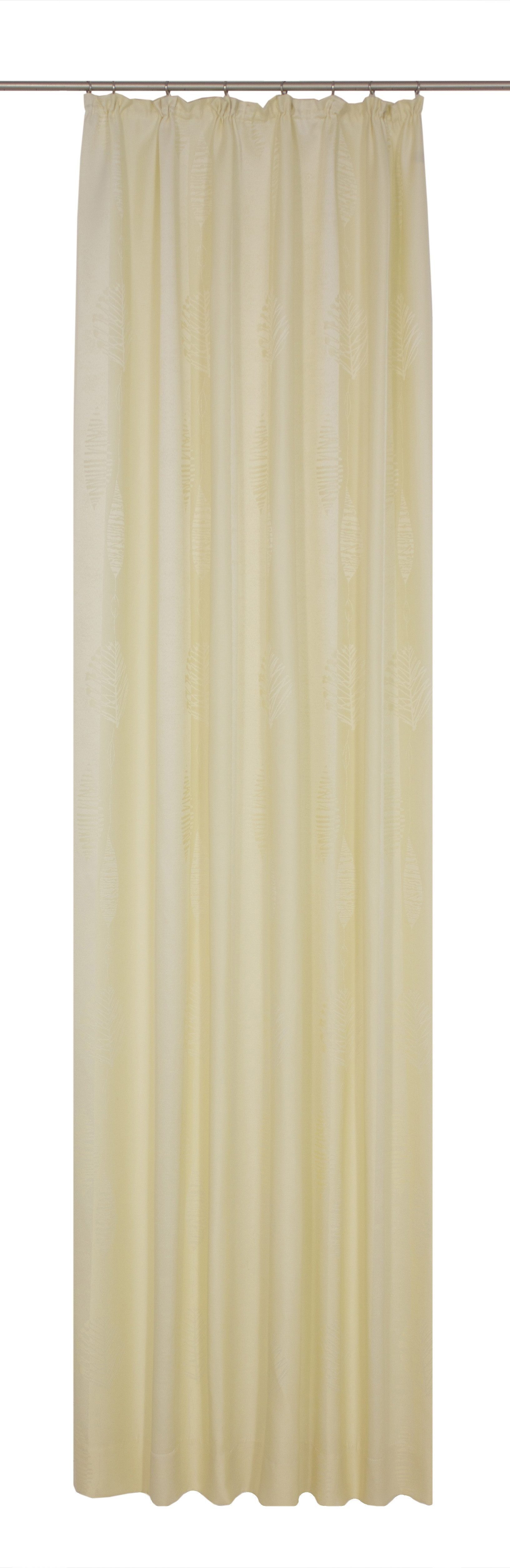 Wirth Vorhang ILSENBURG (1 St), Kräuselband, blickdicht, Jacquard