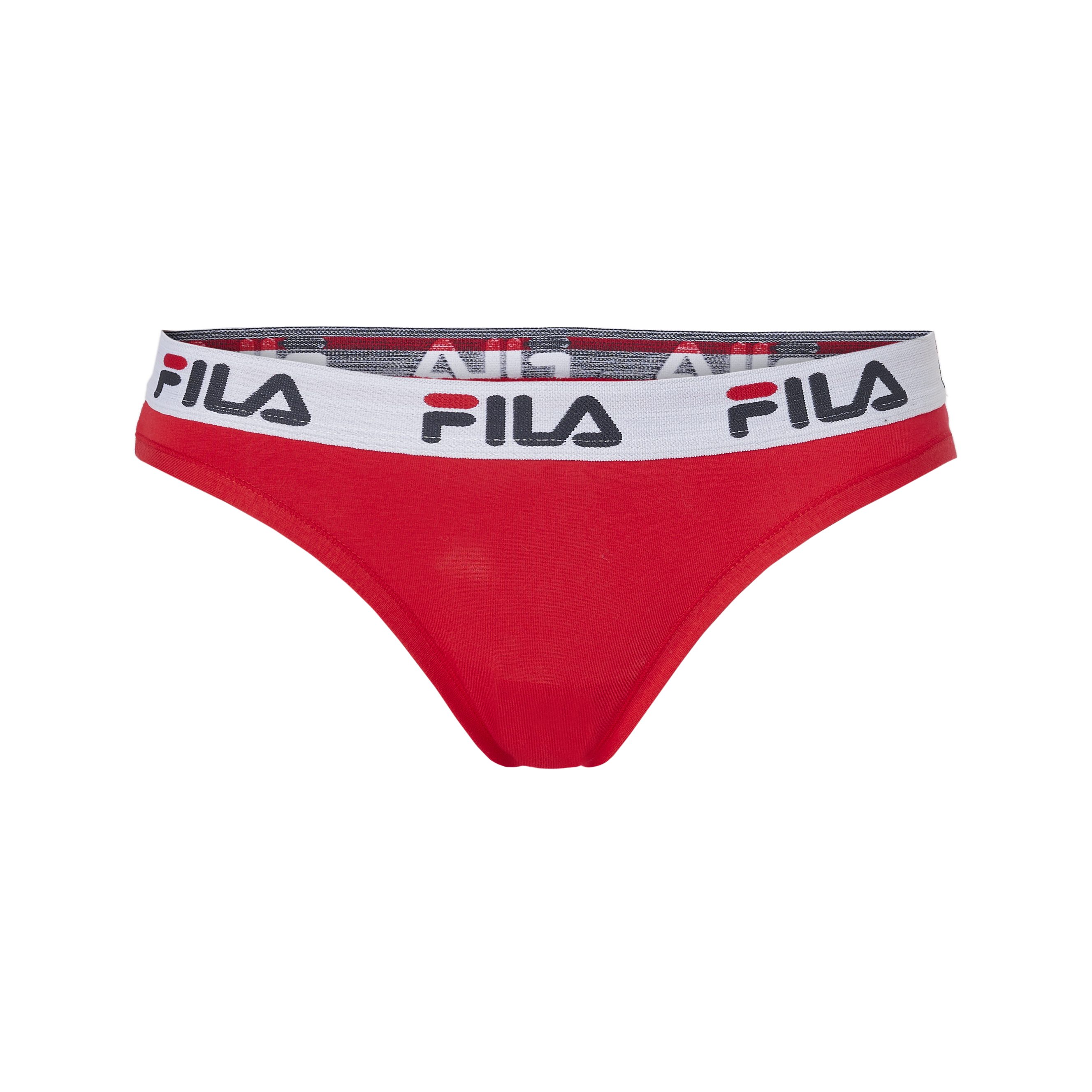Fila Brasilslip WOMAN BRAZILIAN SLIP (3er Pack) mit elastischem Logobund