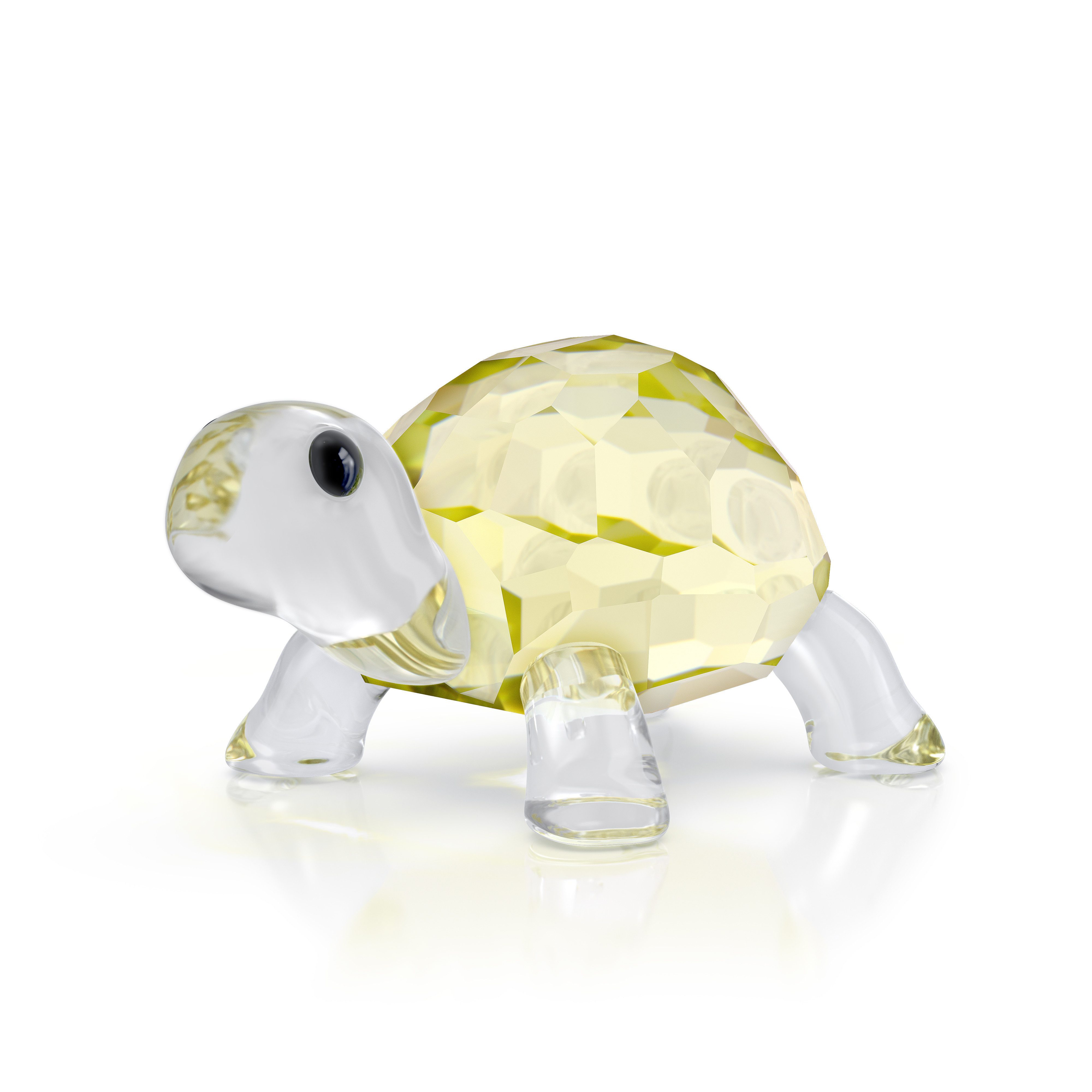 Swarovski Tierfigur Kristallfigur Sammelfigur IDYLLIA BABY TORTOISE (1 St), Swarovski® Kristall mit Emaille