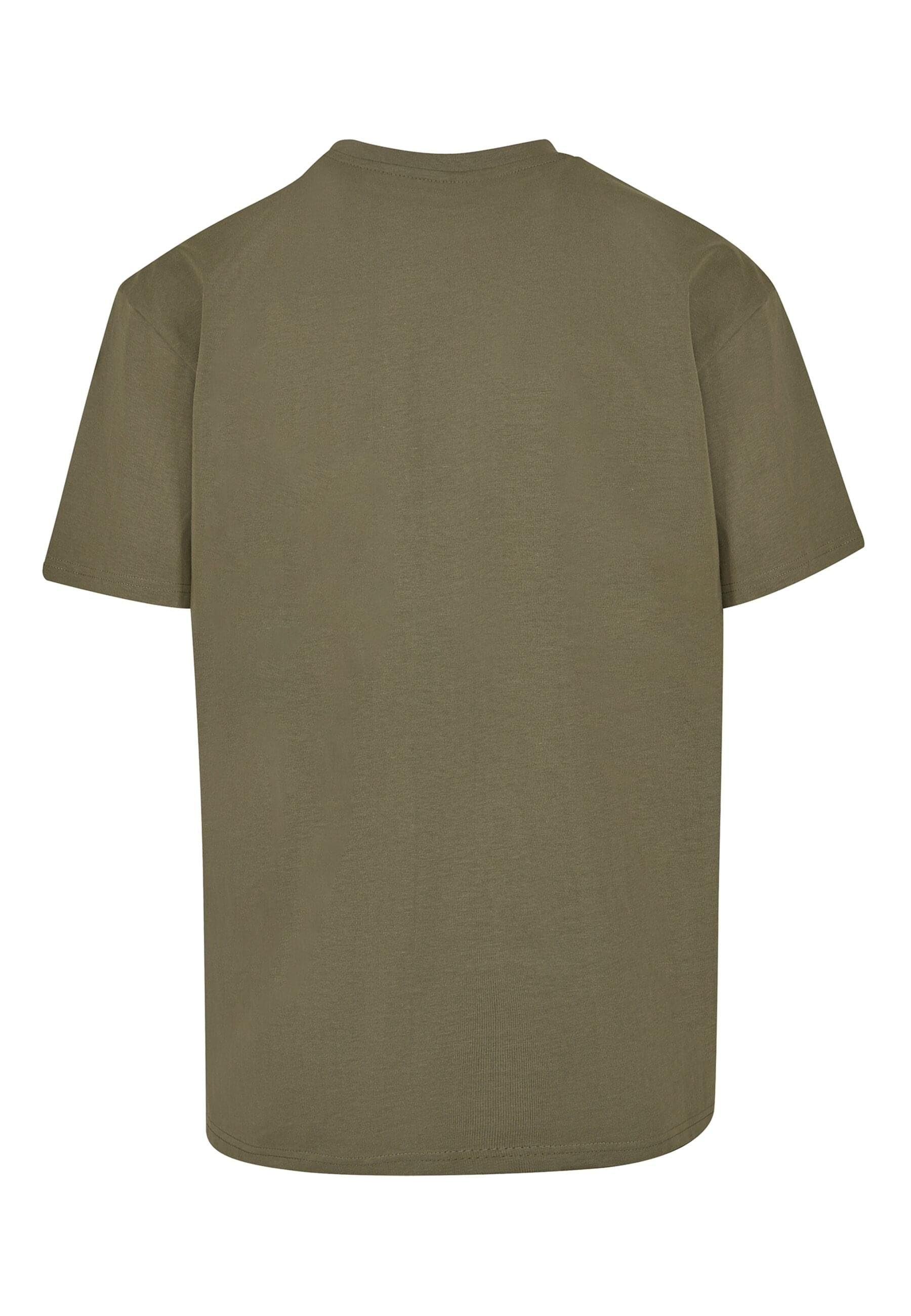 X T-Shirt Tee olive Dance (1-tlg) Merchcode Oversize Herren Layla