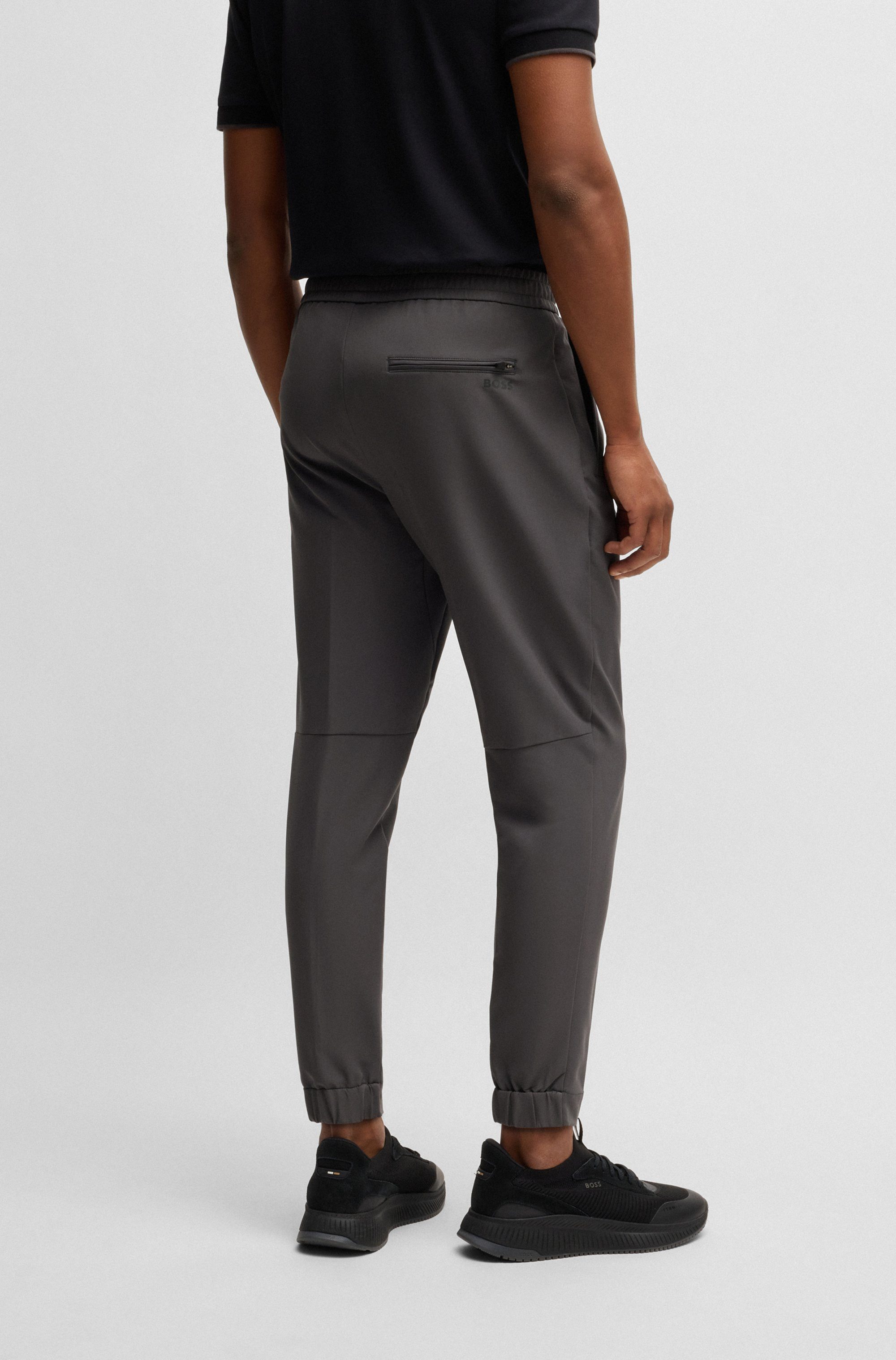 BOSS GREEN Stretch-Hose T Flex mit elastischem Bund und Kordelzug Stretchho günstig online kaufen