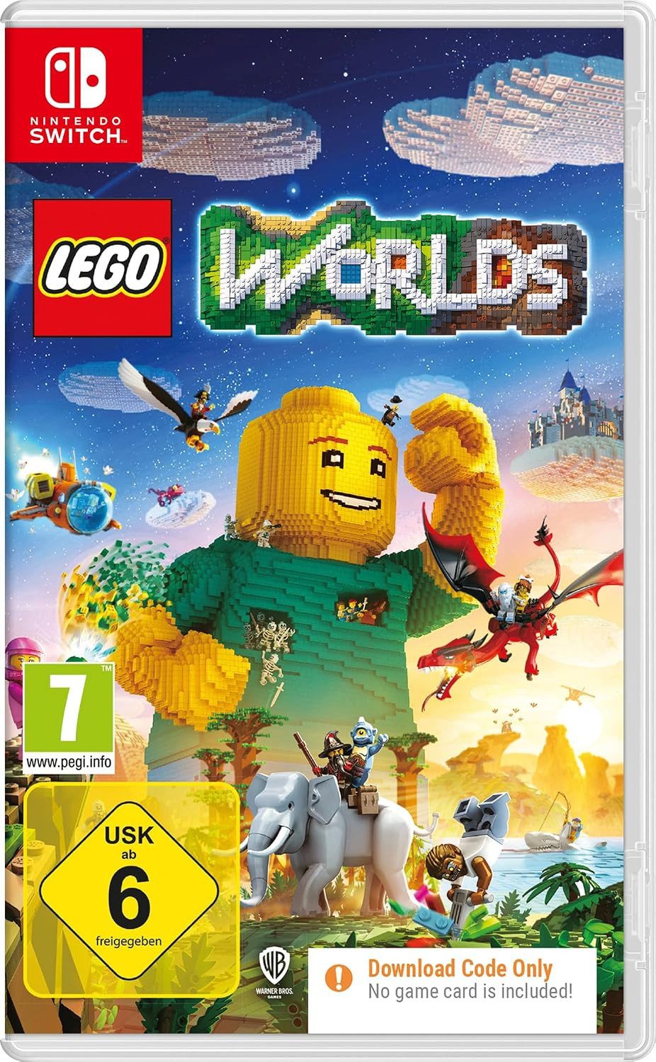 Switch Lego Worlds - Nintendo Switch - Code in a Box (Code in a Box), Nintendo Switch