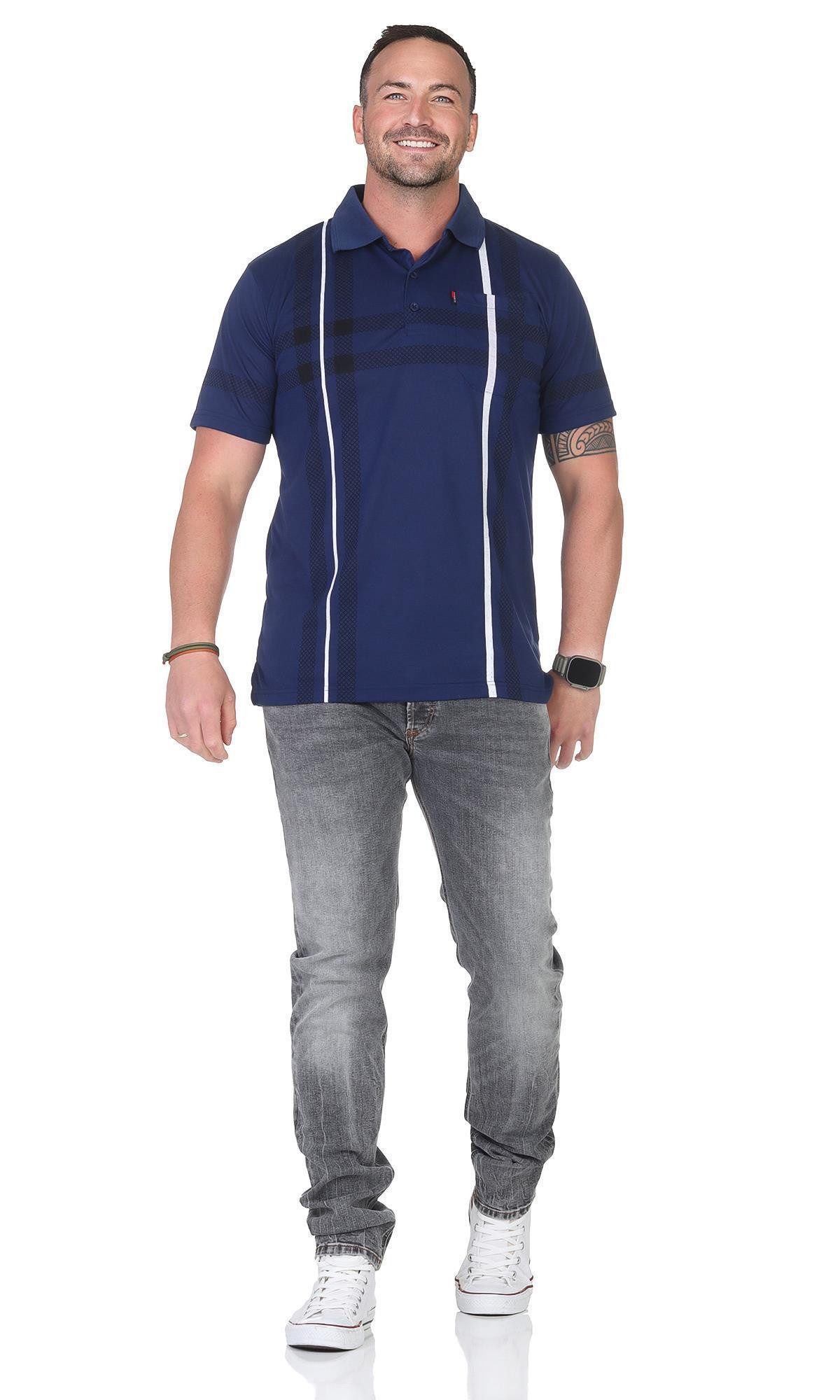 EloModa Poloshirt Herren Poloshirt Sommer Polo-Hemd Kurzarm, Gr. M L XL 2XL günstig online kaufen