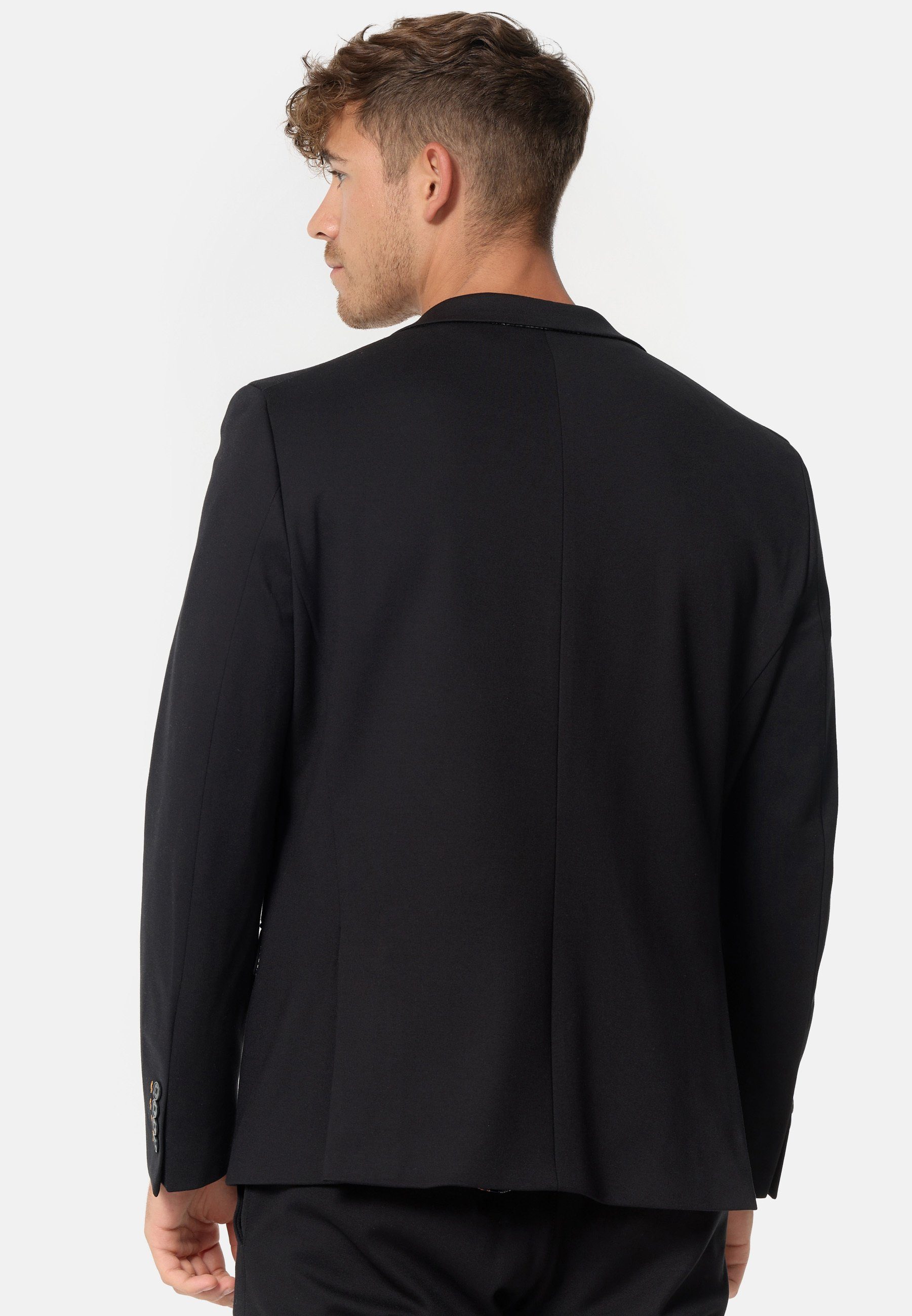 JEFF Anzugsakko Herren JFEzra Sakko Herrensakko Jacket mit schmal geschnittenem Revers – Bild 4 von 5